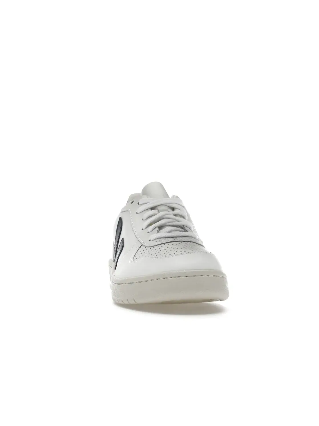 Мужские кроссовки кожаные Veja V-10 Leather — изображение 2 из 4, белый