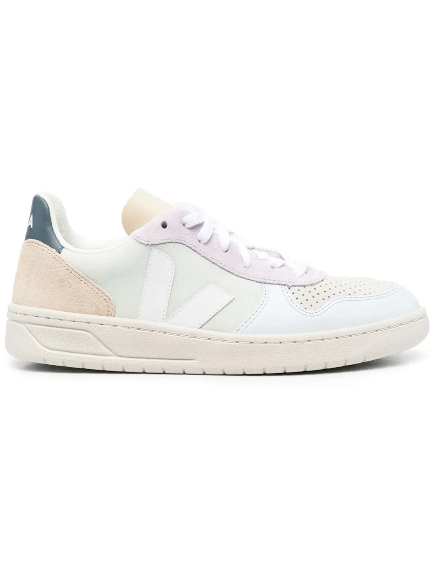 Мужские кроссовки Veja V-10 Suede — изображение 1 из 1, белый