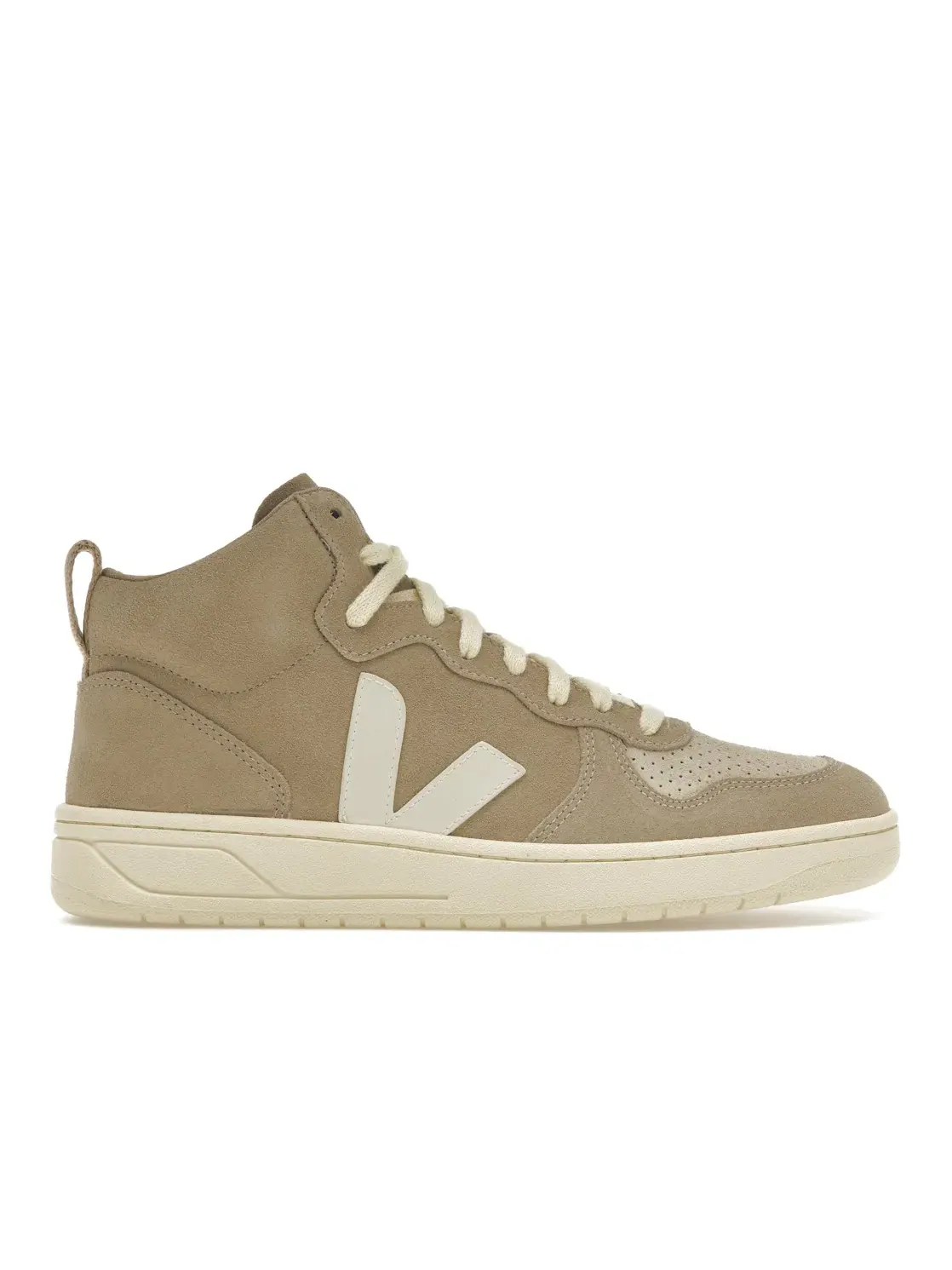 Мужские кеды из замши Veja V-15 Suede, Dune Pierre — изображение 1 из 4