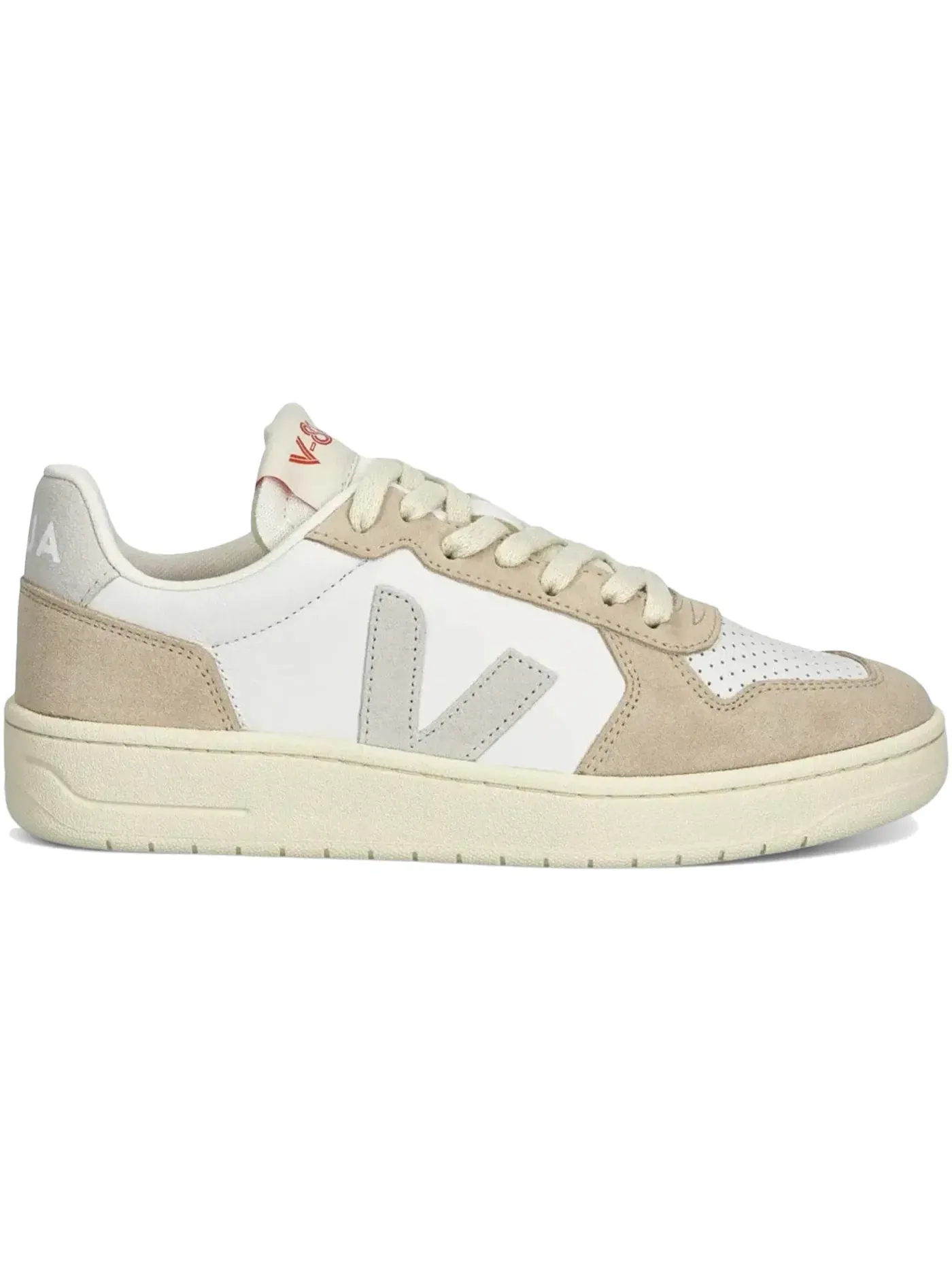 Мужские кроссовки Lifestyle Veja V-82 Leather — изображение 1 из 1, белый/натуральный
