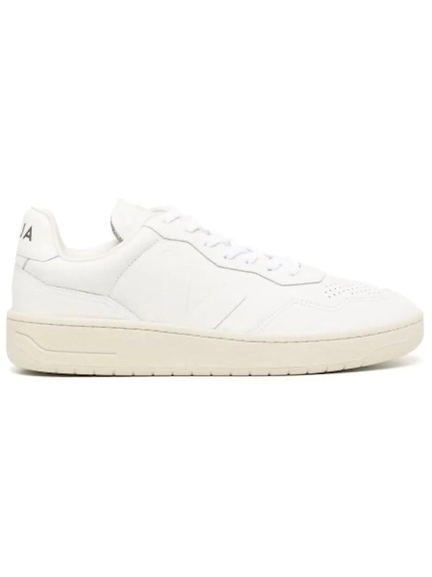 Мужские кроссовки кожаные Veja V-90 OT Leather — изображение 1 из 1, белый