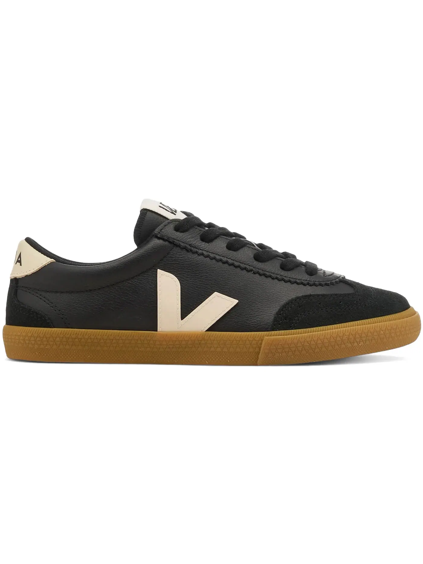 Мужские кроссовки повседневные Veja Volley Leather Veja — изображение 1 из 1, черный