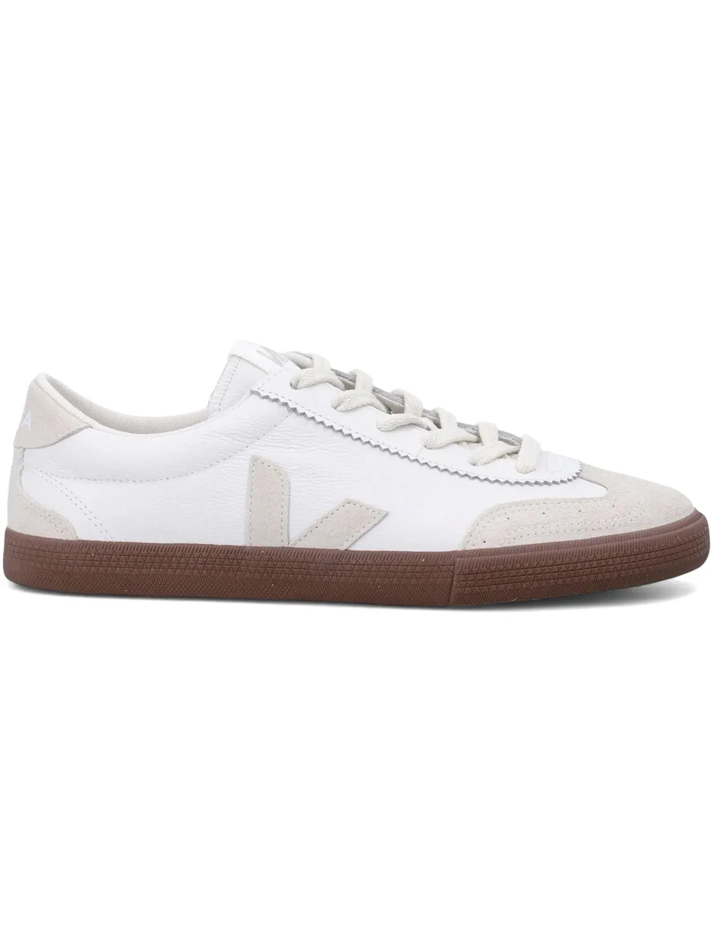 Мужские кроссовки кожаные Veja Veja Volley Leather — изображение 1 из 1, белый/натуральный