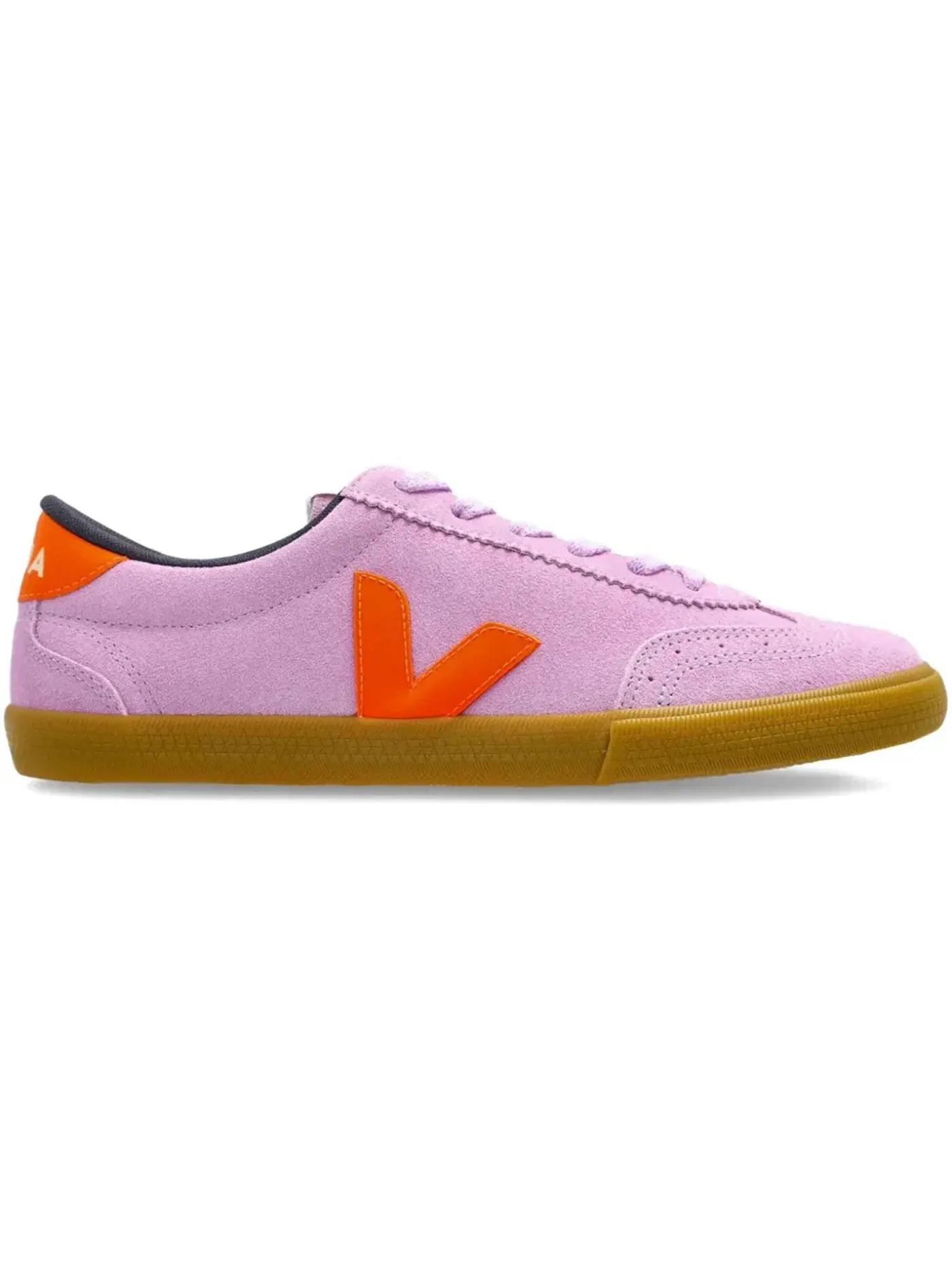 Женские кеды с замшевым верхом Veja Volley Suede, Orchid Fury/Natural — изображение 1 из 1