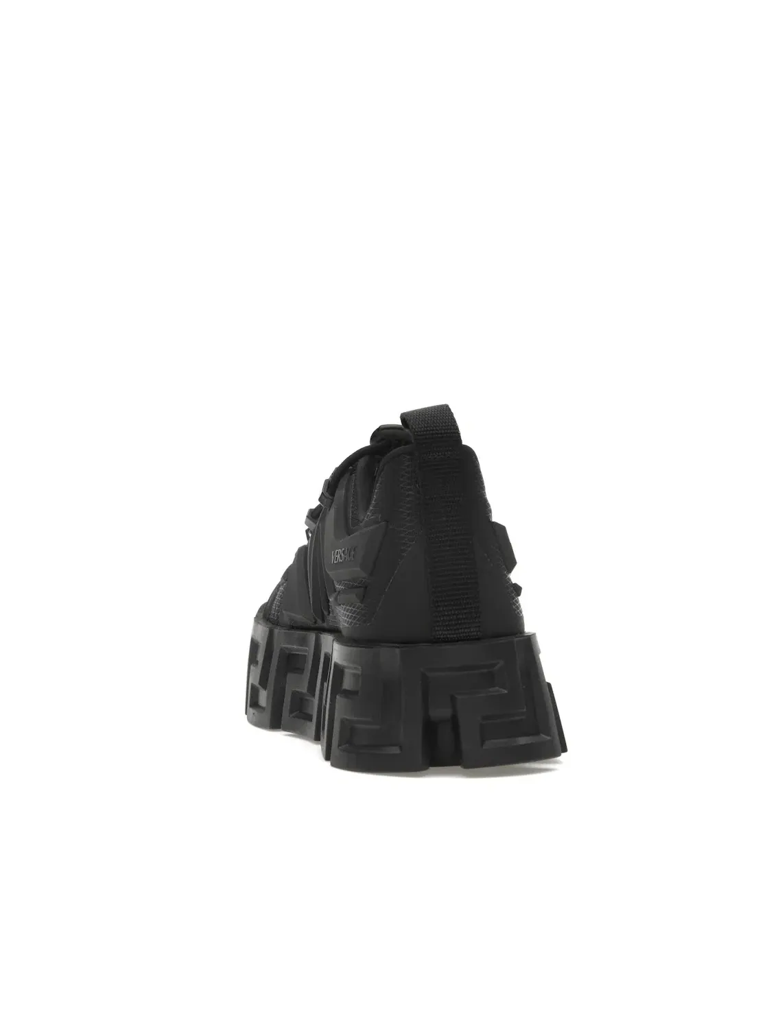 Мужской кед Versace Greca Labyrinth Lace-up Sneaker — изображение 4 из 4, черный