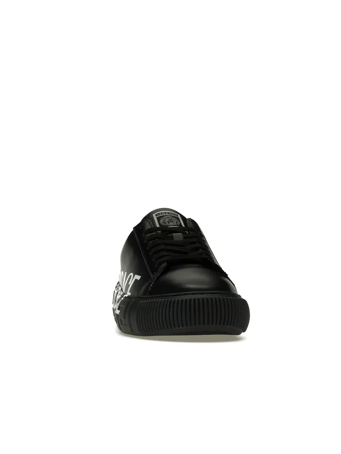 Мужские кроссовки с принтом Versace Medusa Greca Low Versace — изображение 2 из 4, черный/черный/белый