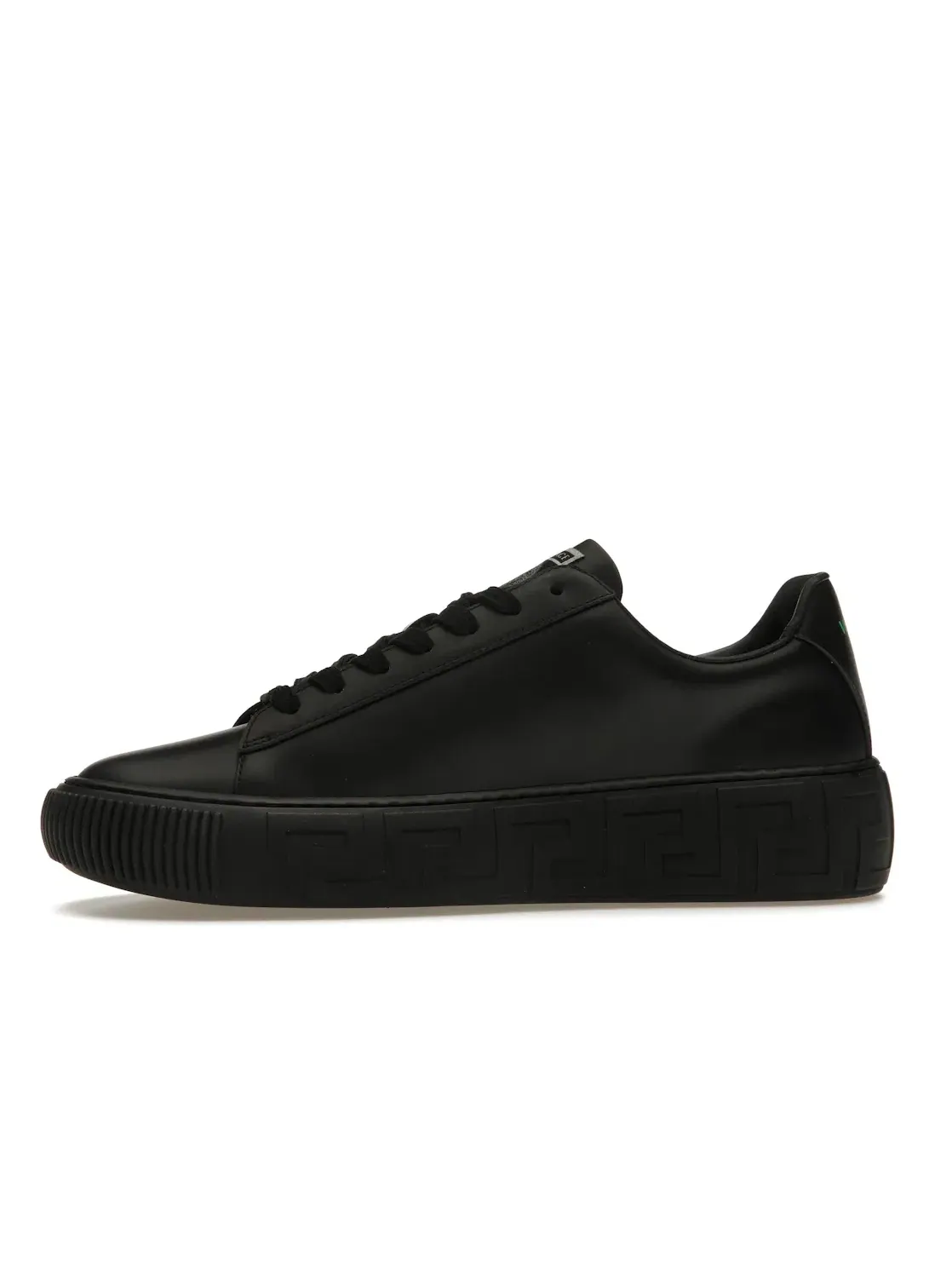Мужские кроссовки с принтом Versace Medusa Greca Low Versace — изображение 3 из 4, черный/зеленый/розовый