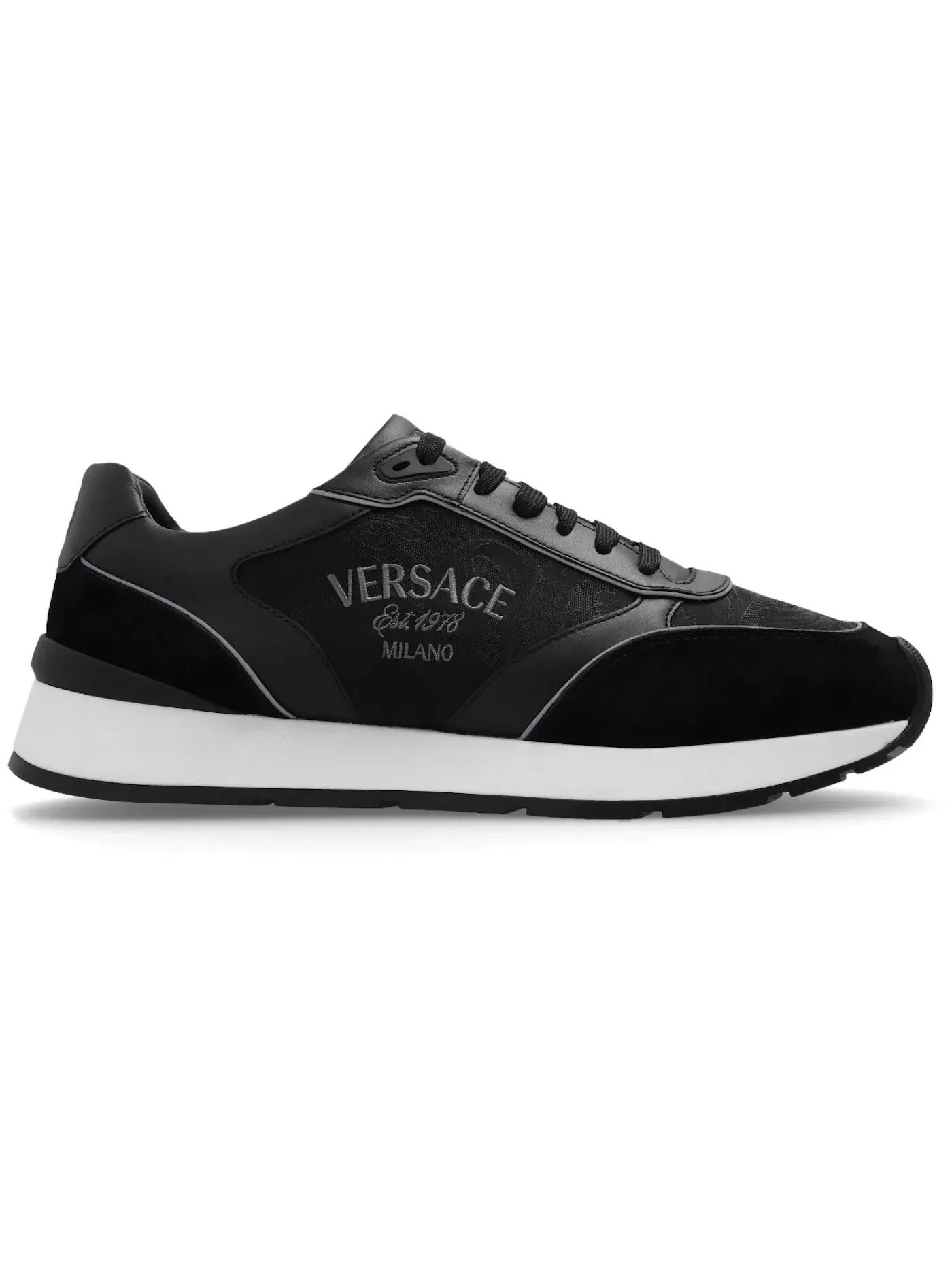 Мужские кроссовки Versace Milano — изображение 1 из 1, черный