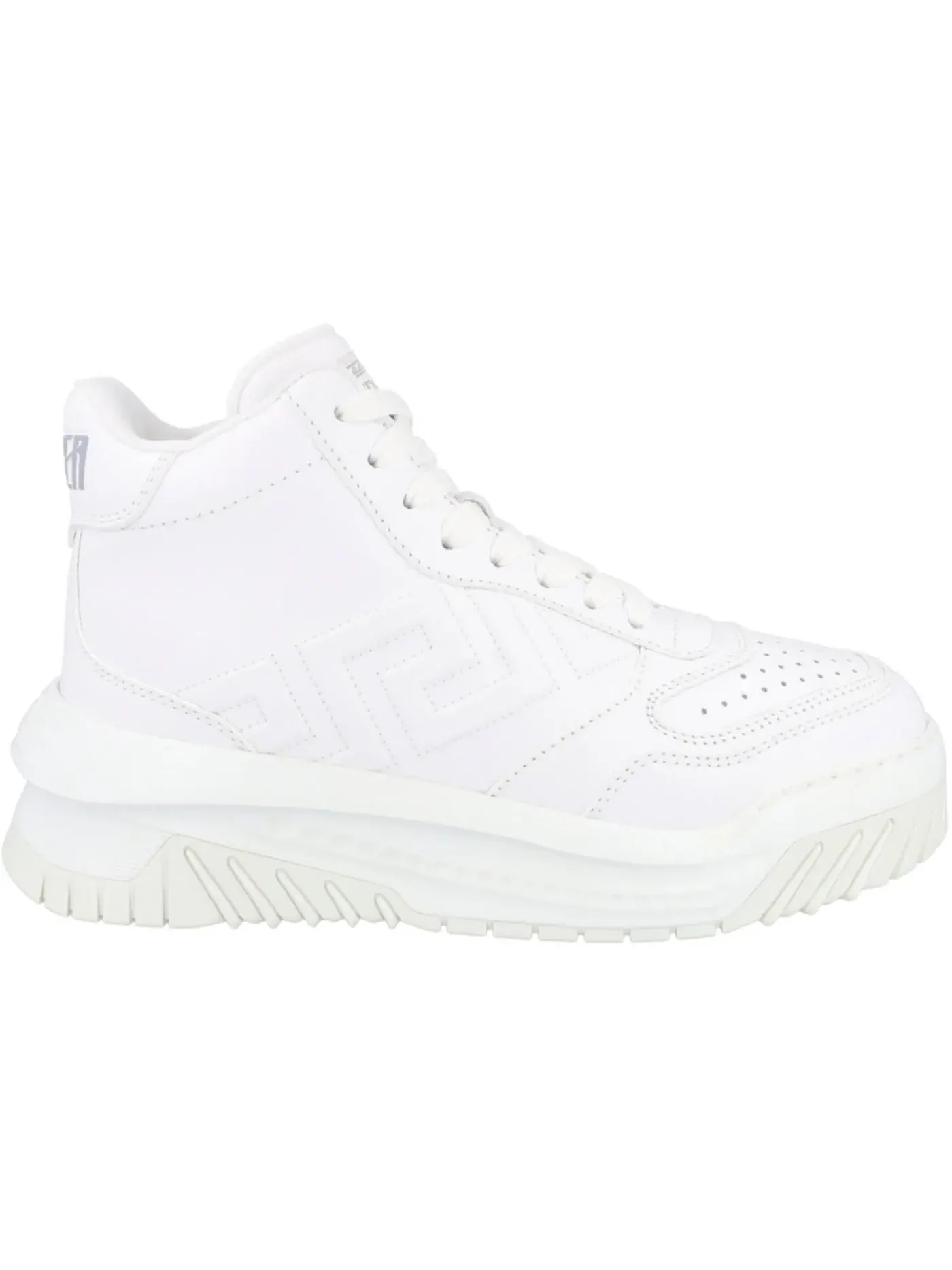 Мужские кроссовки с высоким верхом Versace Odissa High Top — изображение 1 из 1, белый