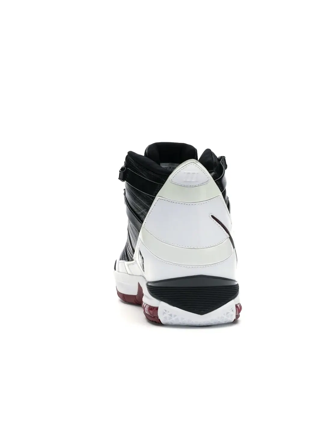 Мужские кроссовки для баскетбола Nike Zoom LeBron III — изображение 4 из 4, белый/черный