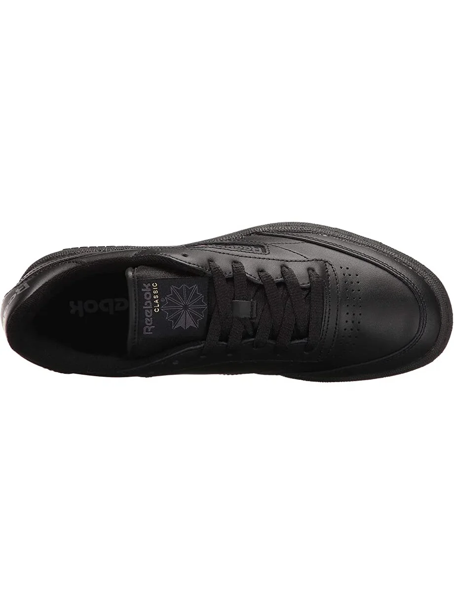 Кроссовки Reebok Lifestyle Club C 85 — изображение 2 из 3, черный/темно-серый