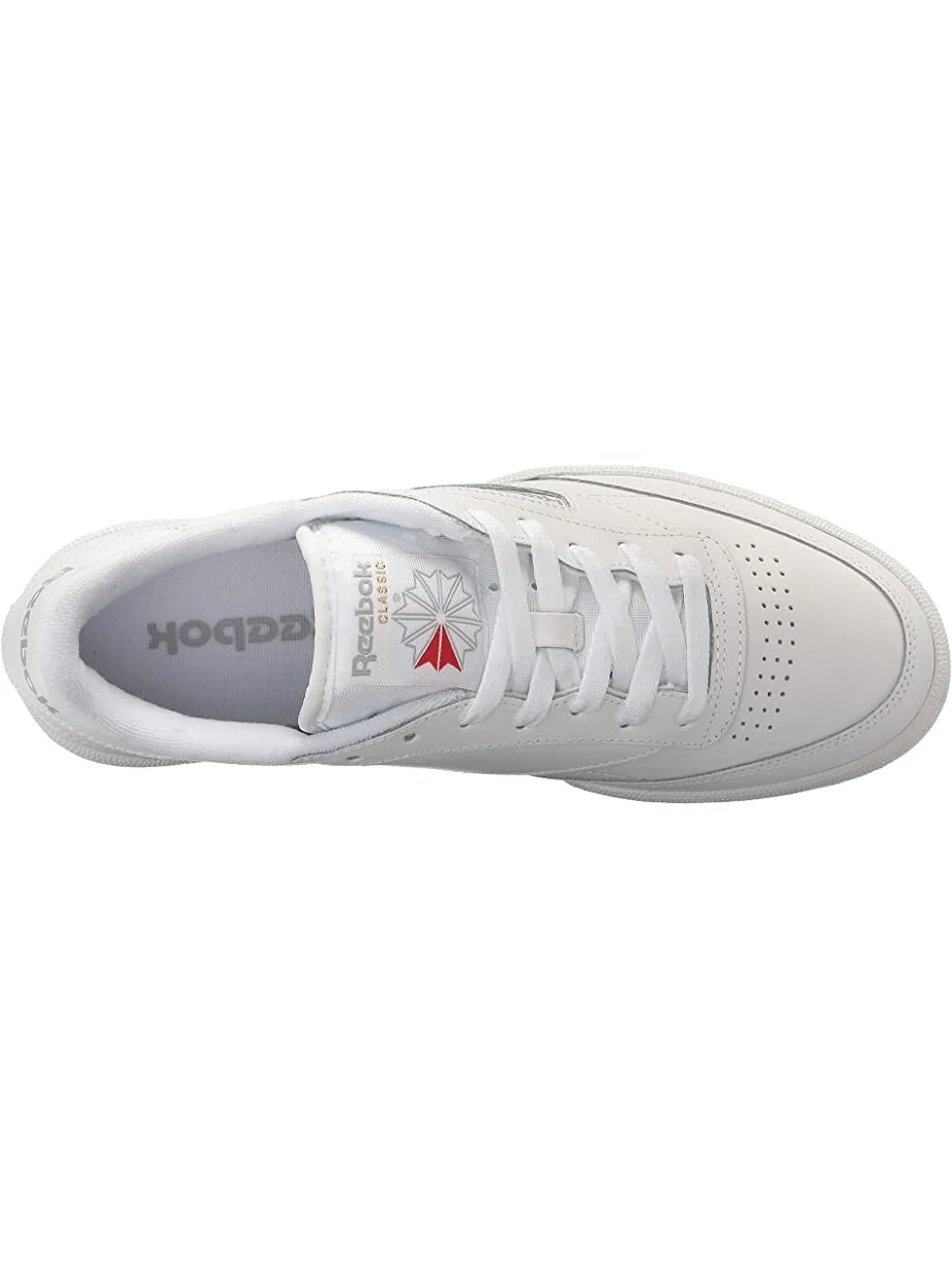 Кроссовки Reebok Lifestyle Club C 85 — изображение 2 из 3, белый/серый