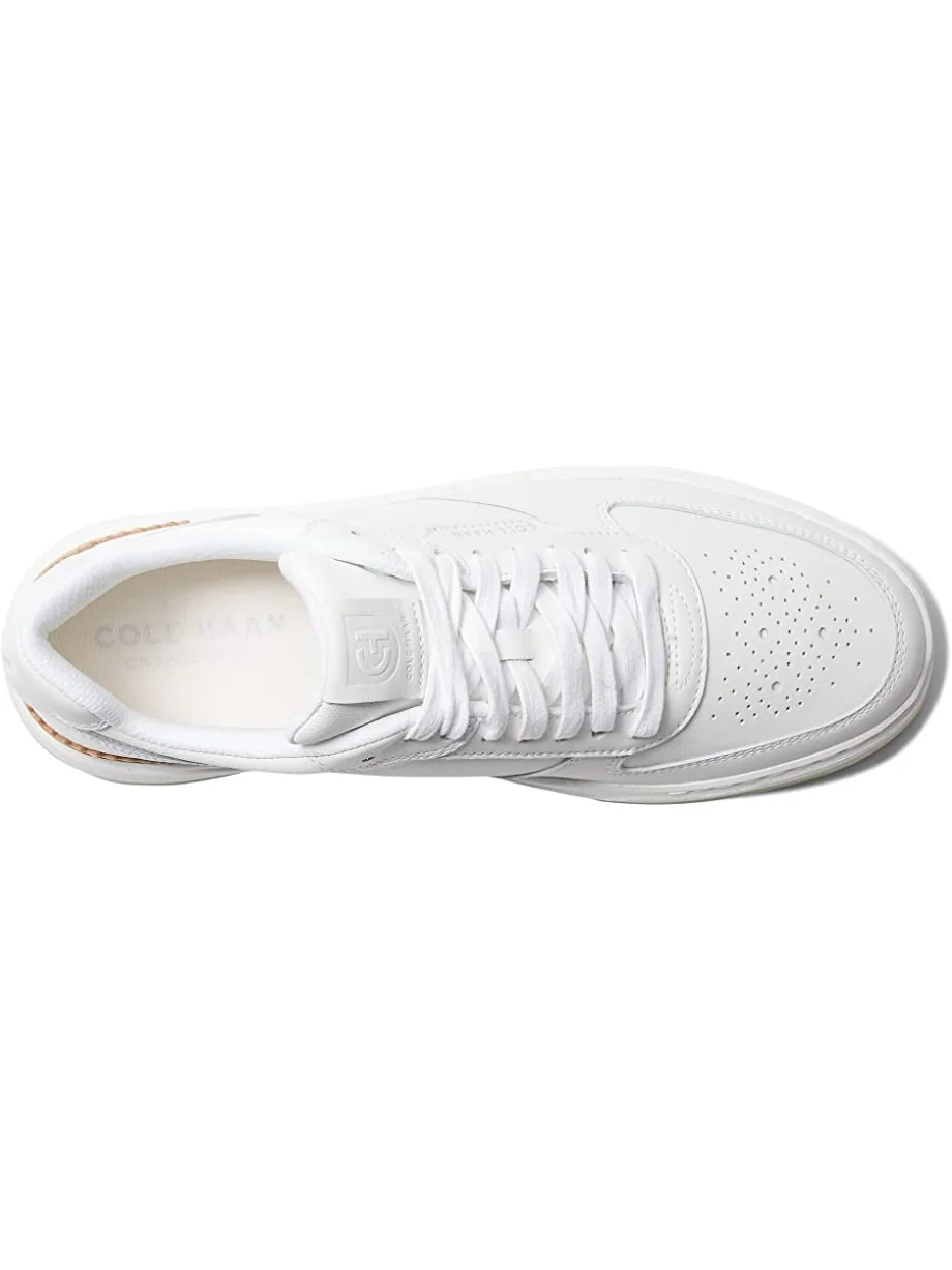 Кроссовки Cole Haan Grandpro Crew Wing Tip — изображение 2 из 3, белый/белый