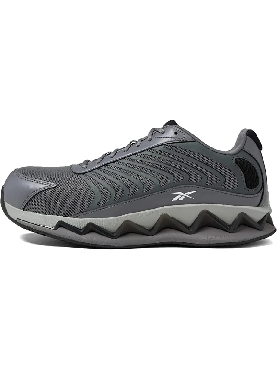 Кроссовки Reebok Zig Elusion Heritage Work EH Comp — изображение 4 из 6, темно-серый/черный
