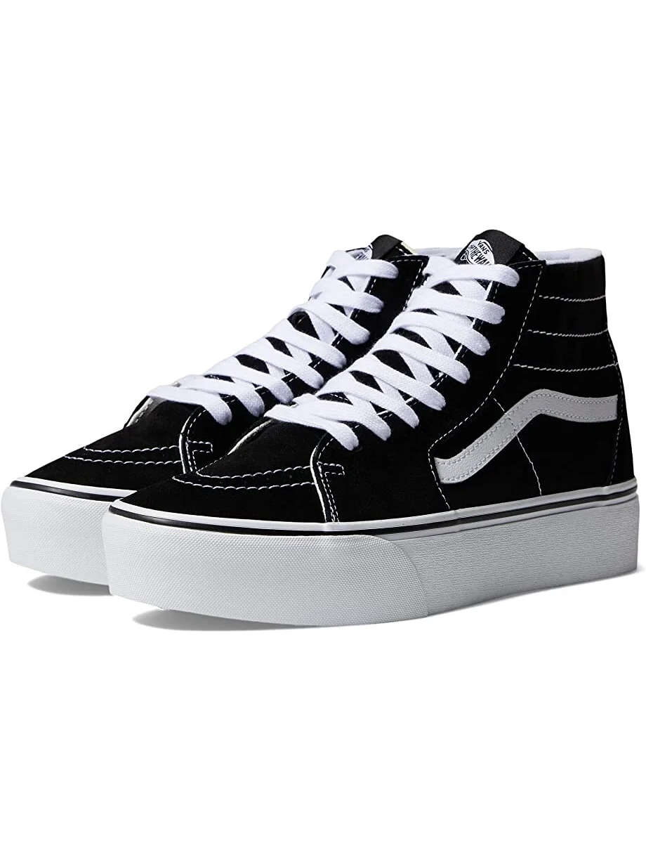 Кроссовки SK8-Hi Tapered Stackform Vans — черный