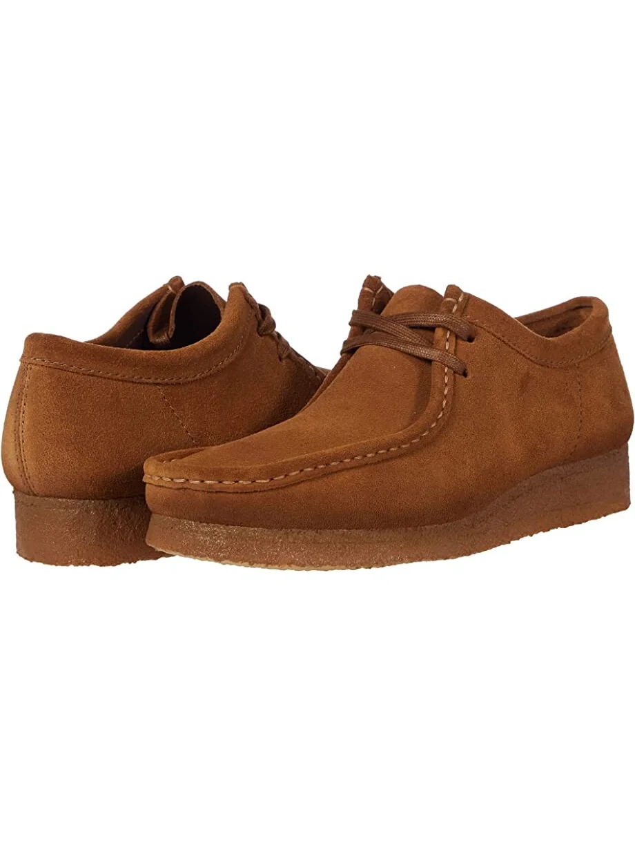 Оксфорды Wallabee Clarks — коричневый