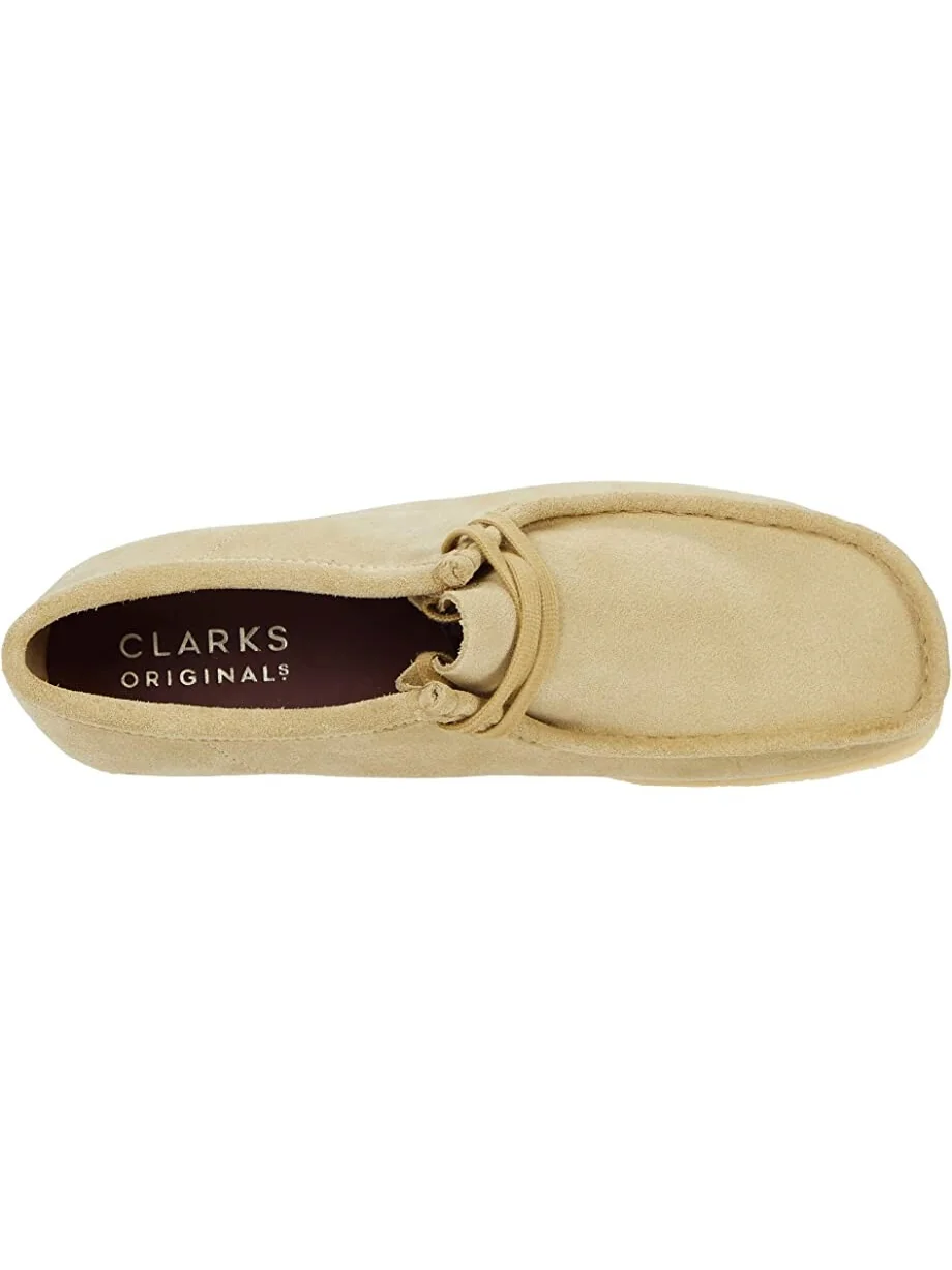 Оксфорды Wallabee Clarks, замша — изображение 2 из 6, кленовый