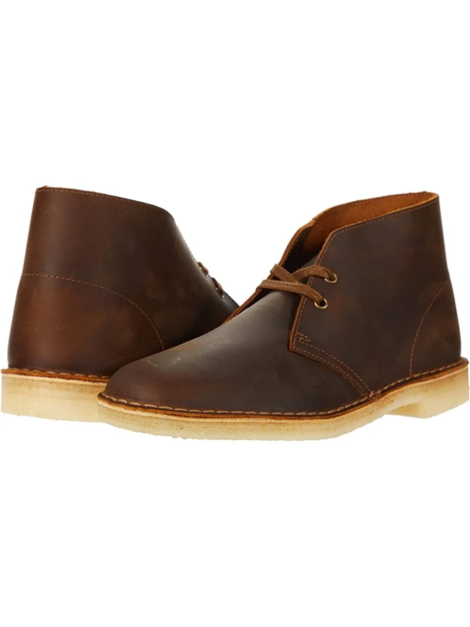 Ботинки Desert Boot Clarks — желтый
