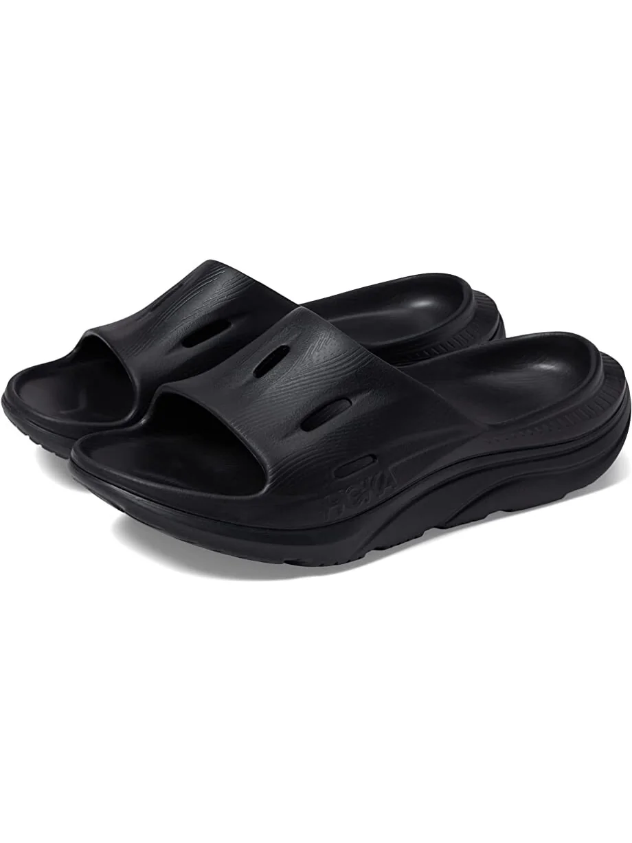 Сандалии Ora Recovery Slide 3 Hoka — черный