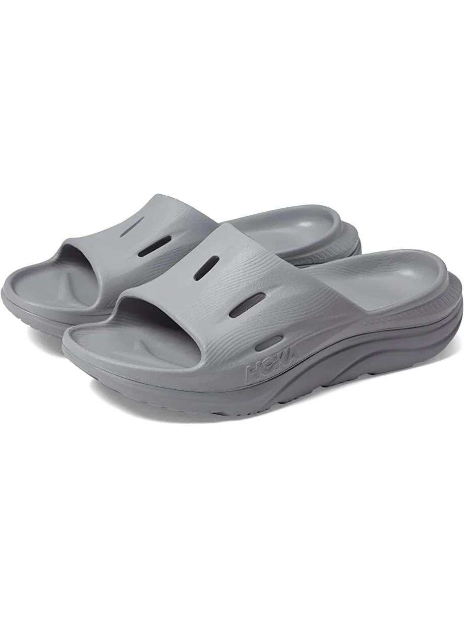 Сандалии Ora Recovery Slide 3 Hoka — серый