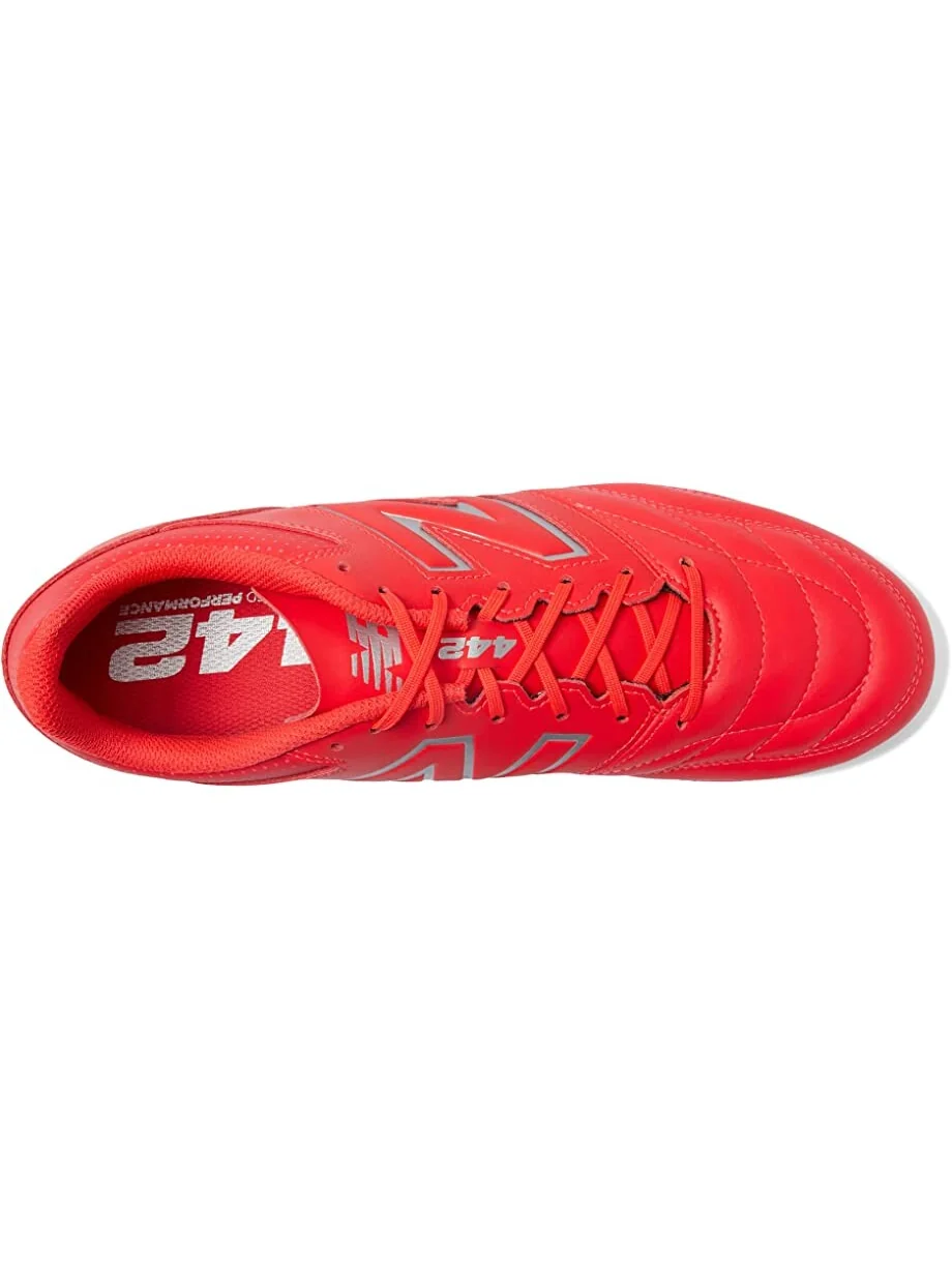 Кроссовки New Balance 442 V2 Team FG — изображение 2 из 3, красный/белый