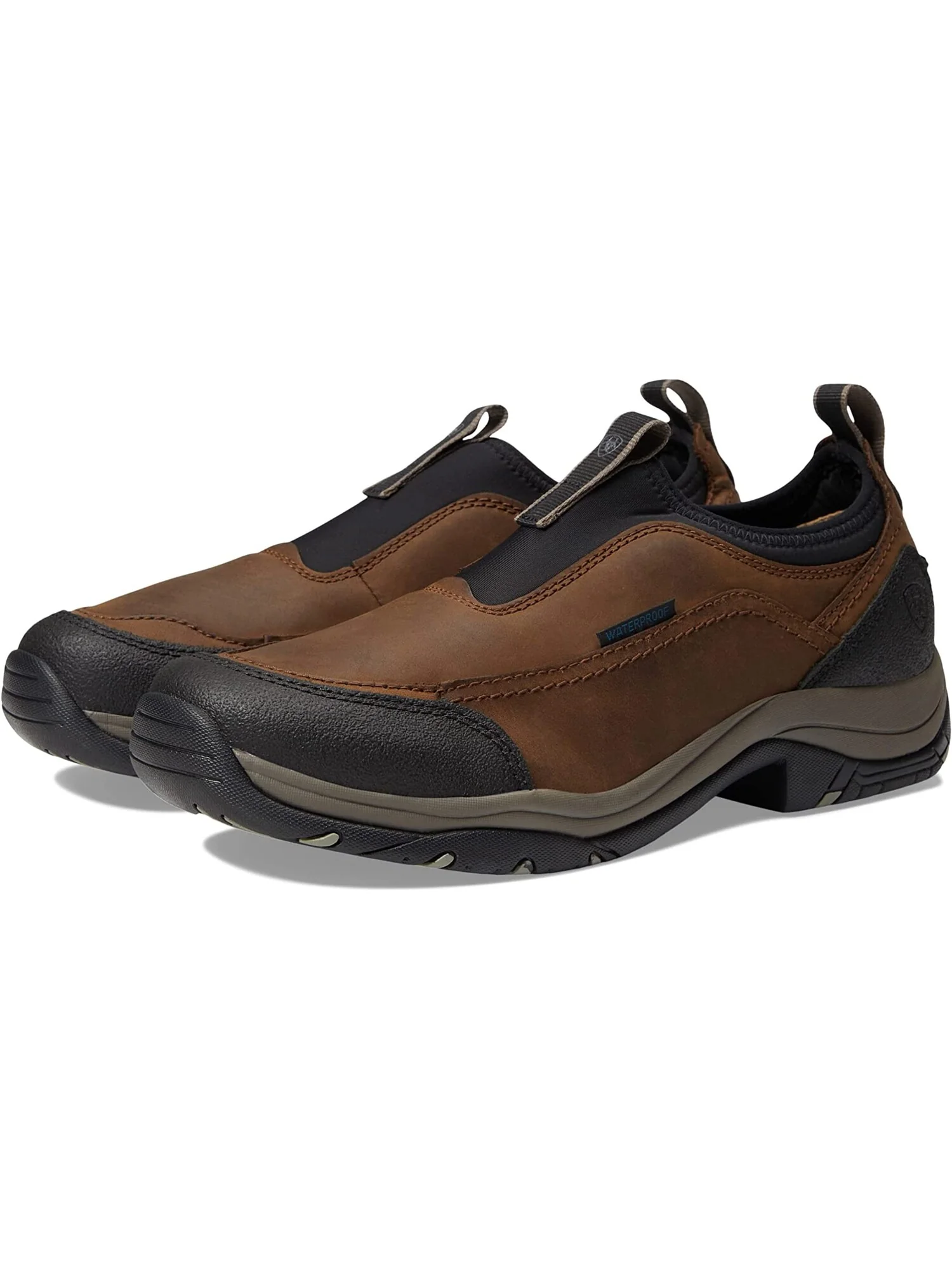 Кроссовки Terrain Ease Waterproof Ariat — изображение 2 из 6, коричневый