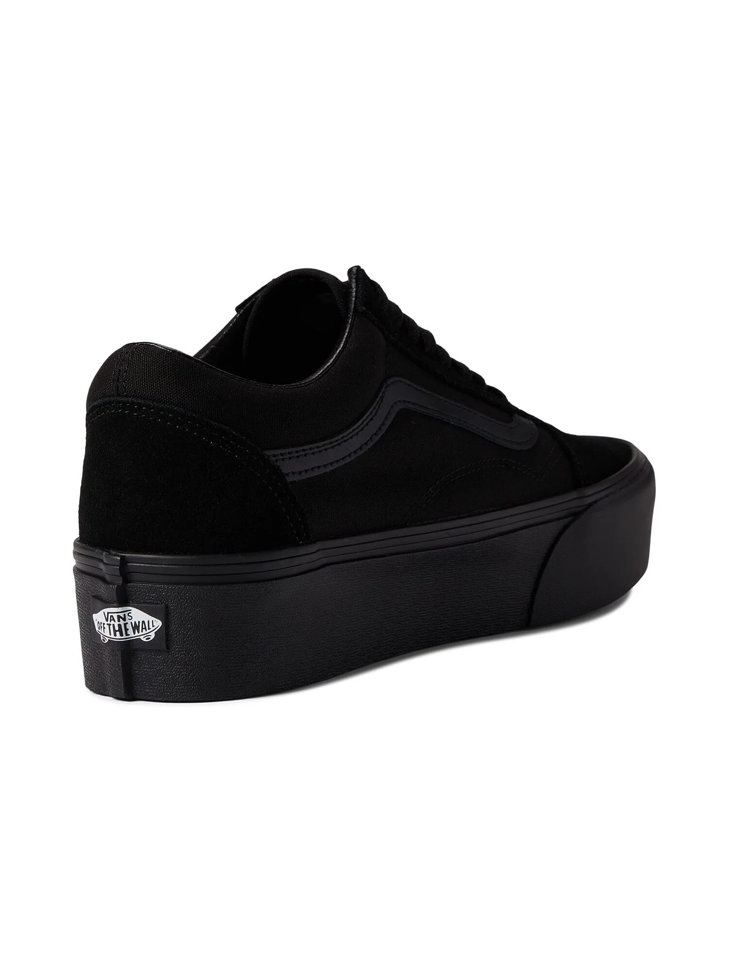Кроссовки Old Skool Stackform Vans, замша — изображение 5 из 6, черный