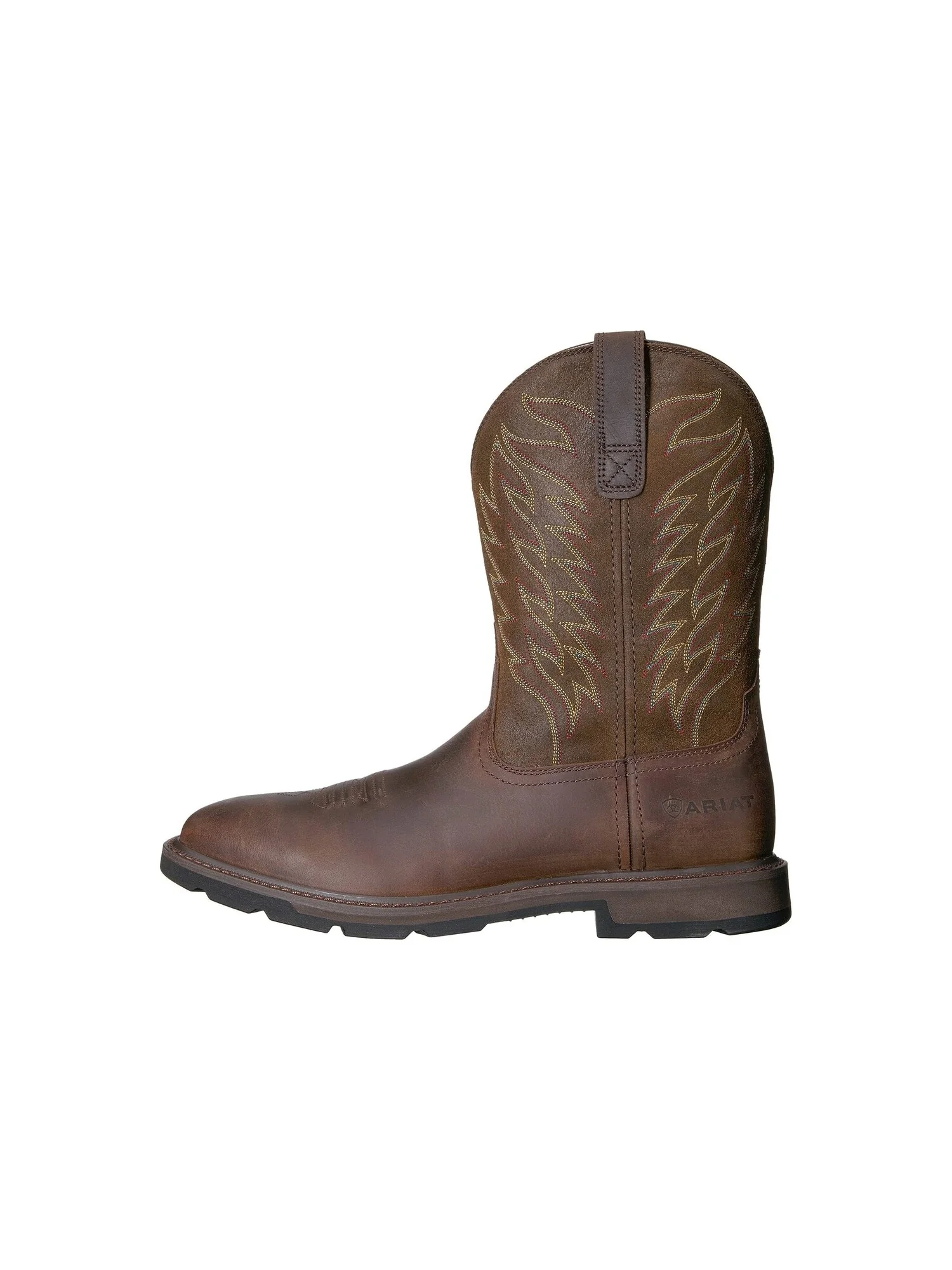 Ботинки Groundbreaker Wide Square Toe Ariat — изображение 4 из 7, коричневый