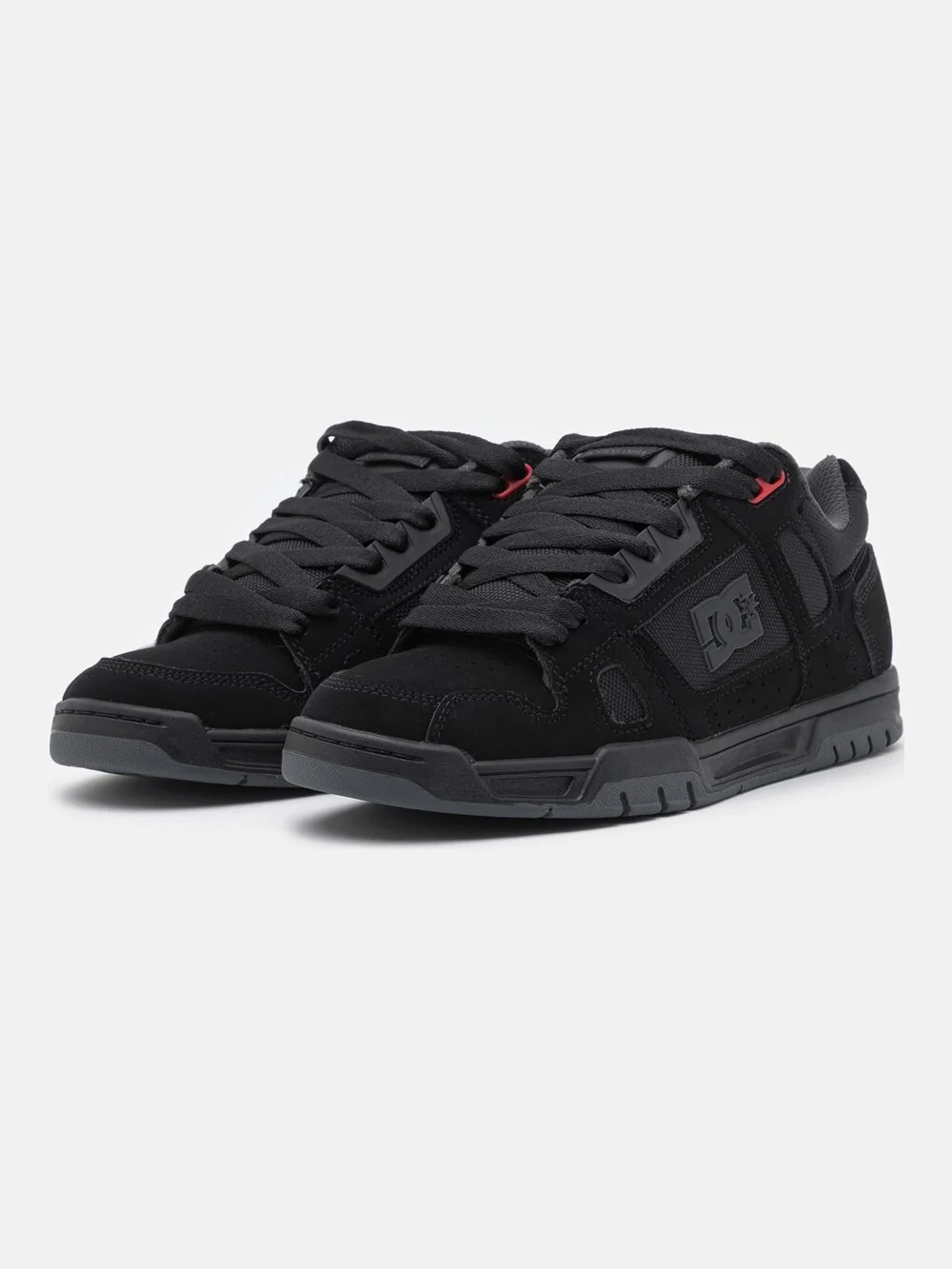 Кроссовки DC Shoes Stag унисекс — изображение 2 из 7, черный-серый-красный