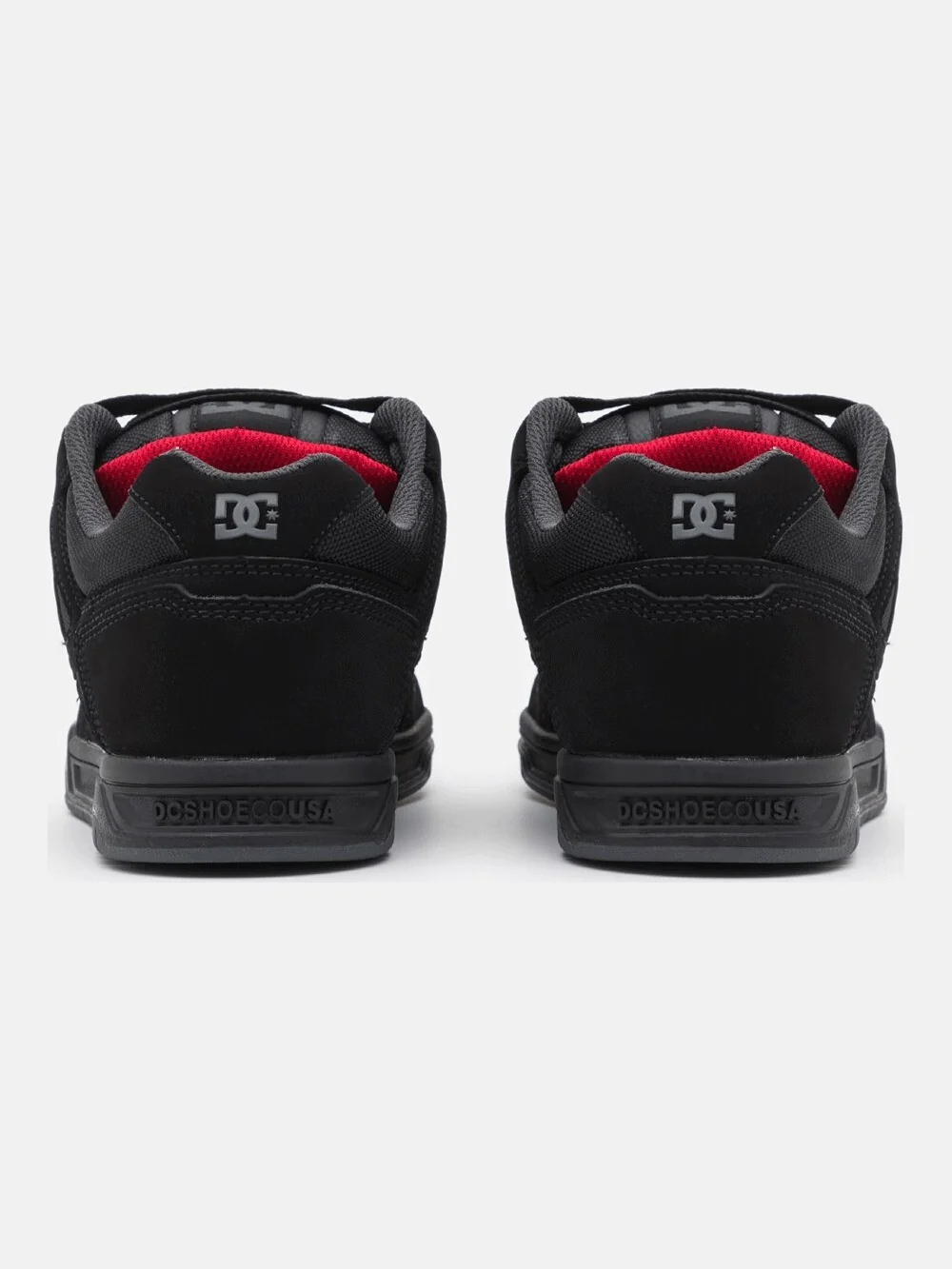 Кроссовки DC Shoes Stag унисекс — изображение 3 из 7, черный-серый-красный