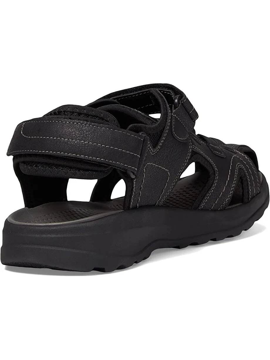 Сандалии Huck Sport Closed Toe Fisherman Sandal Nunn Bush — изображение 5 из 5, черный