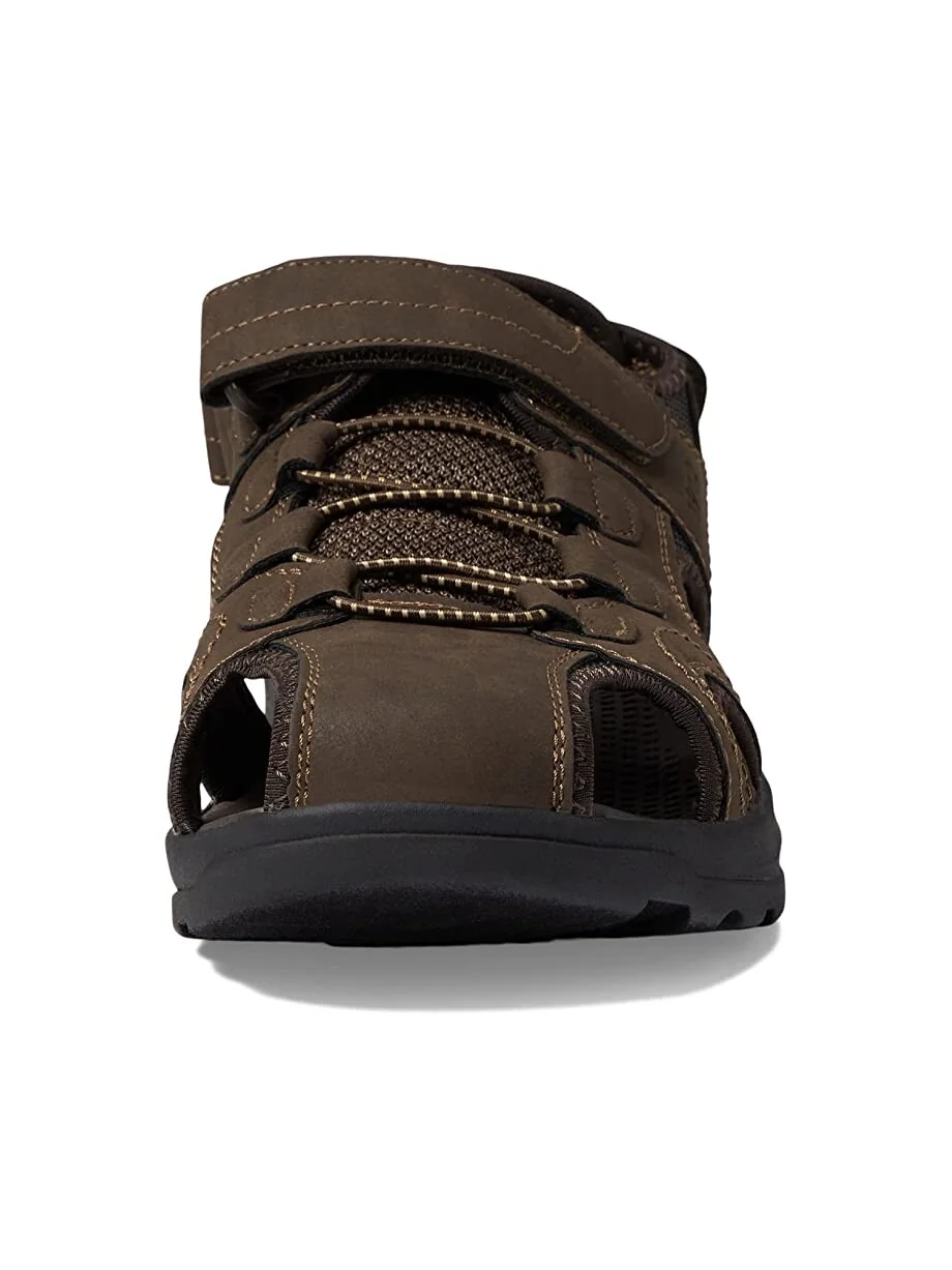 Сандалии Huck Sport Closed Toe Fisherman Sandal Nunn Bush — изображение 2 из 5, коричневый