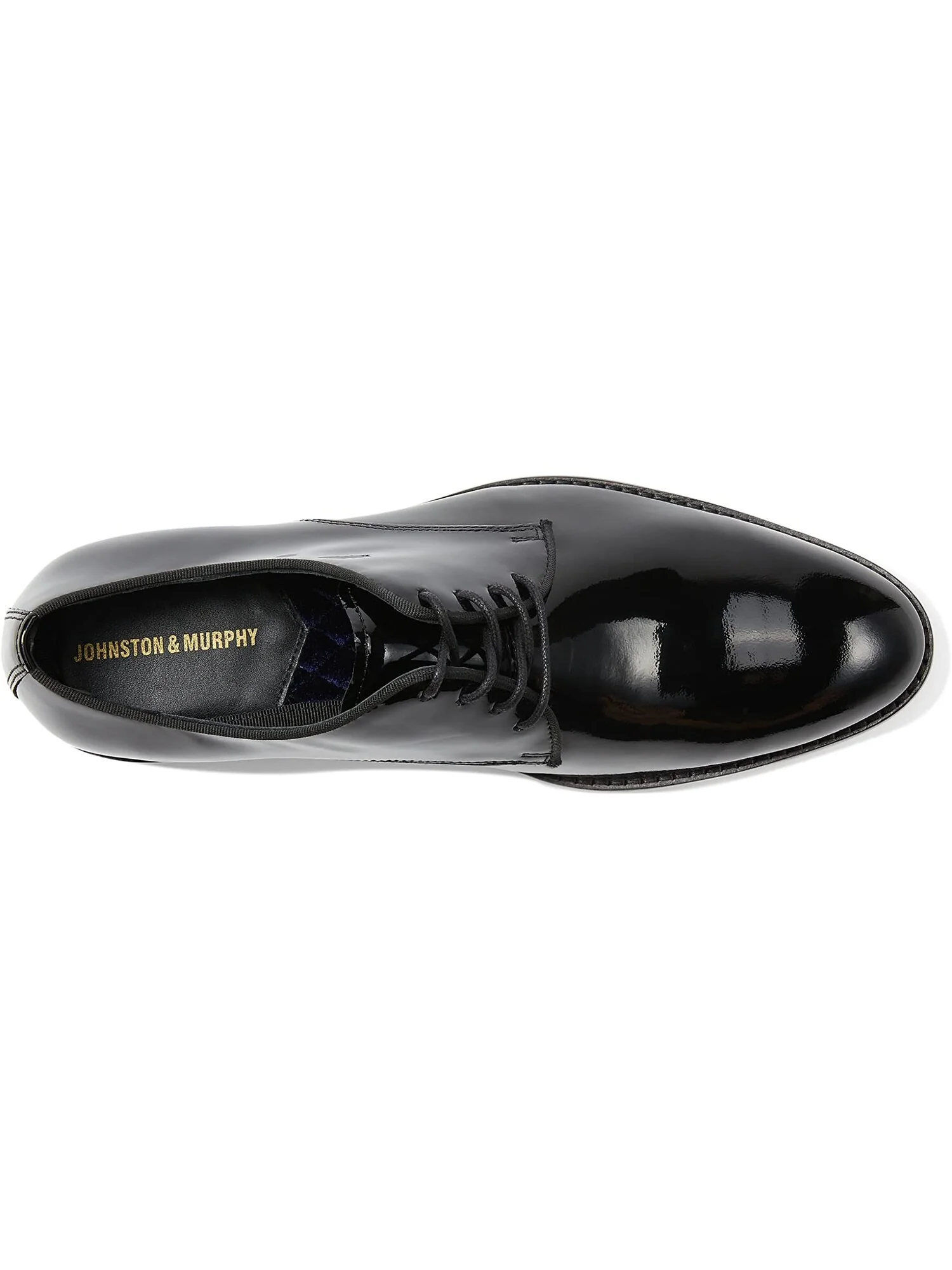 Оксфорды Gavney Plain Toe Johnston & Murphy — черный