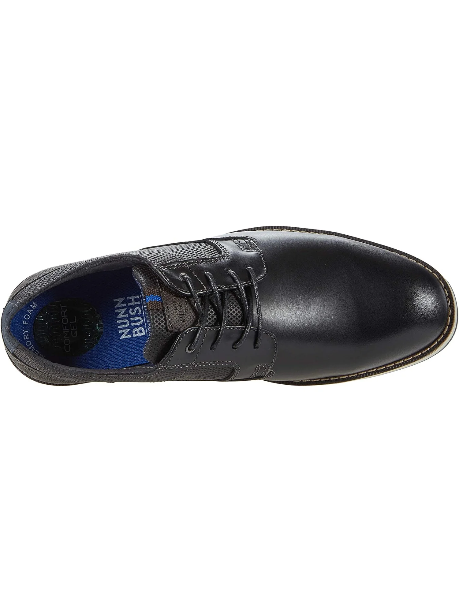 Оксфорды Circuit Plain Toe Oxford Nunn Bush — черный