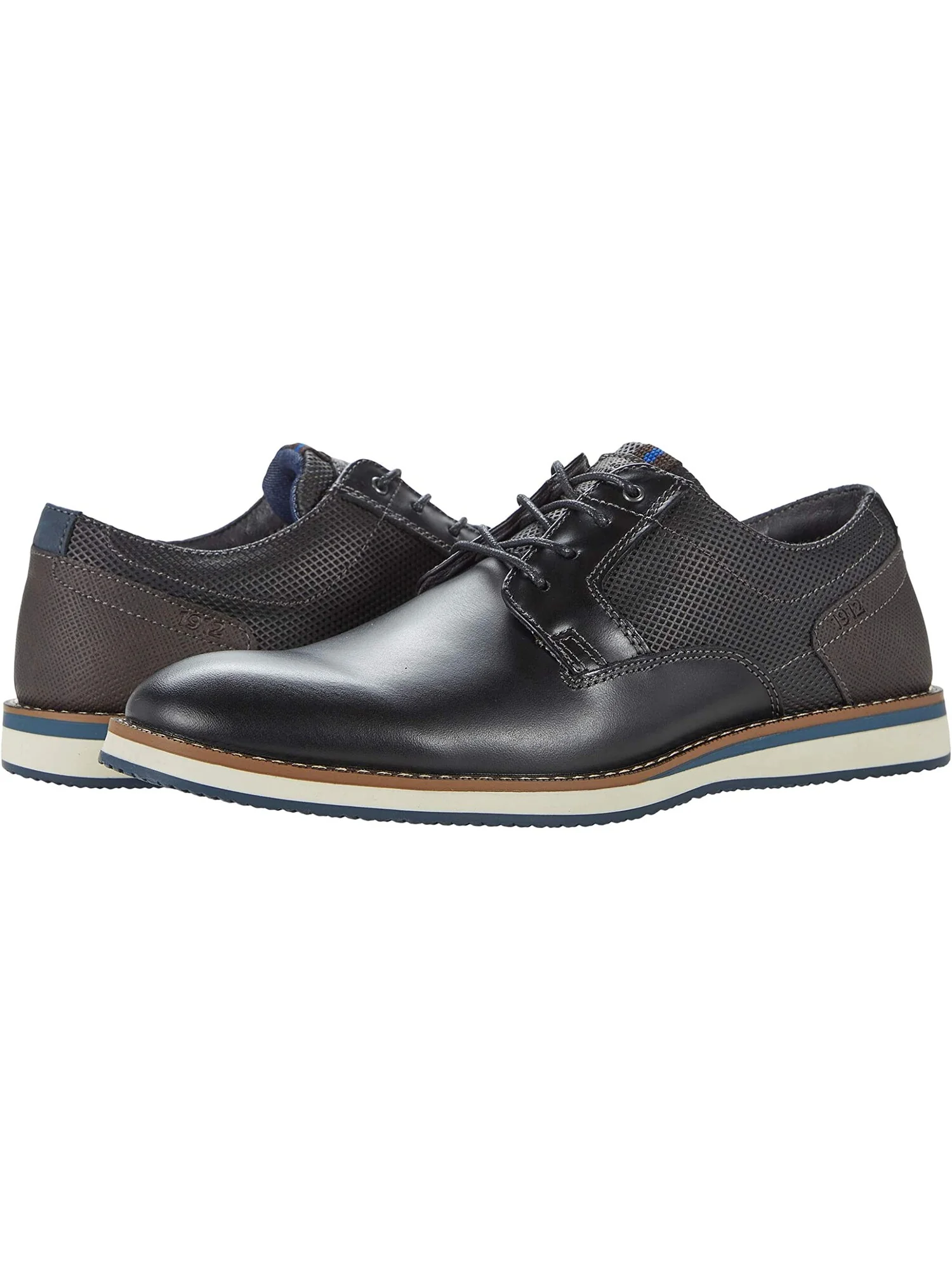 Оксфорды Circuit Plain Toe Oxford Nunn Bush — изображение 2 из 6, черный