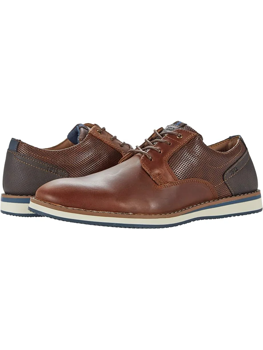 Оксфорды Circuit Plain Toe Oxford Nunn Bush, бренди — коричневый