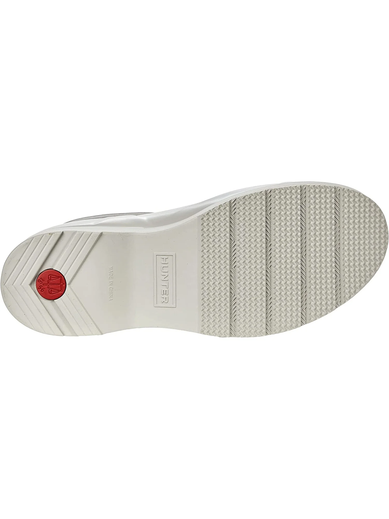 Ботинки мужские Hunter резиновые с логотипом — изображение 2 из 5, кремовый