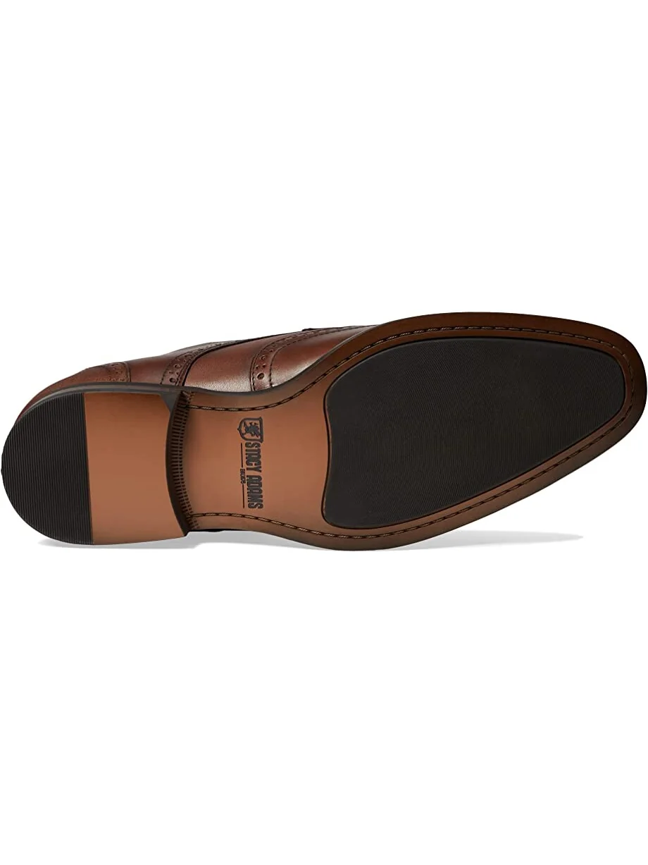 Оксфорды Karson Wing Tip Double Monk Strap Stacy Adams — изображение 3 из 3, коричневый