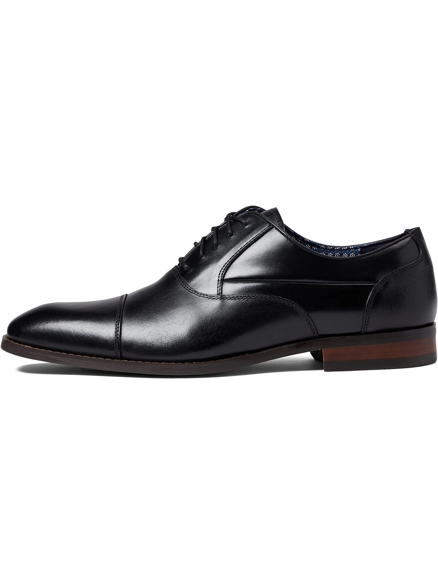 Оксфорды Kallum Cap Toe Oxford Stacy Adams — изображение 4 из 6, черный