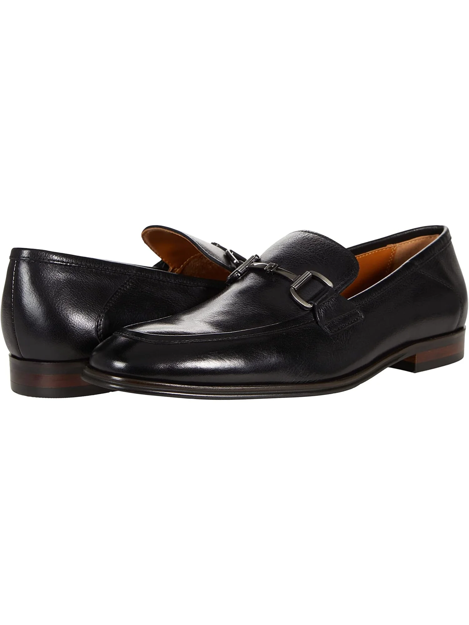 Лоферы Aahron Steve Madden, кожа — изображение 2 из 6, черный