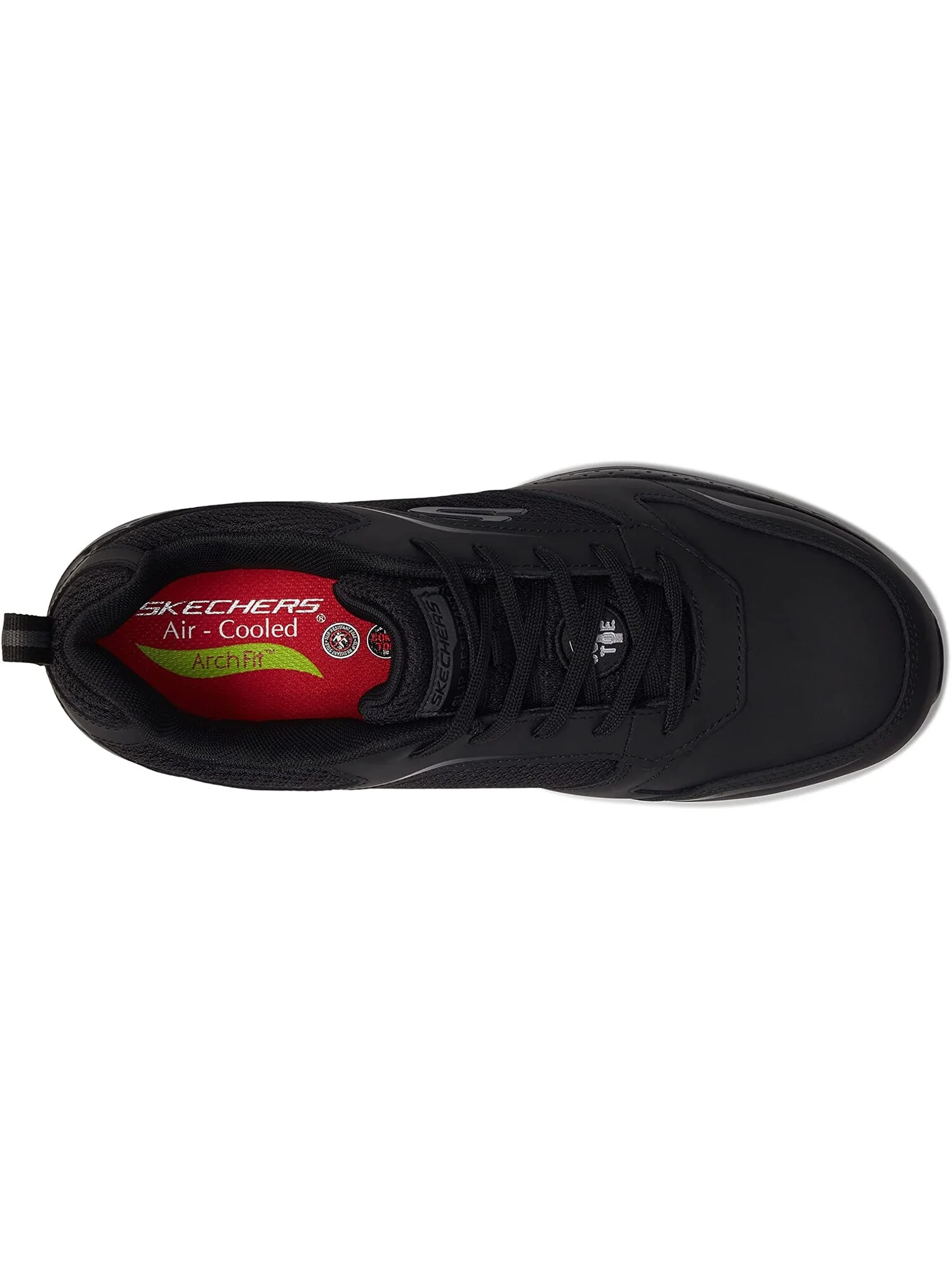 Кроссовки Arch Fit SR Comp Toe SKECHERS Work — черный