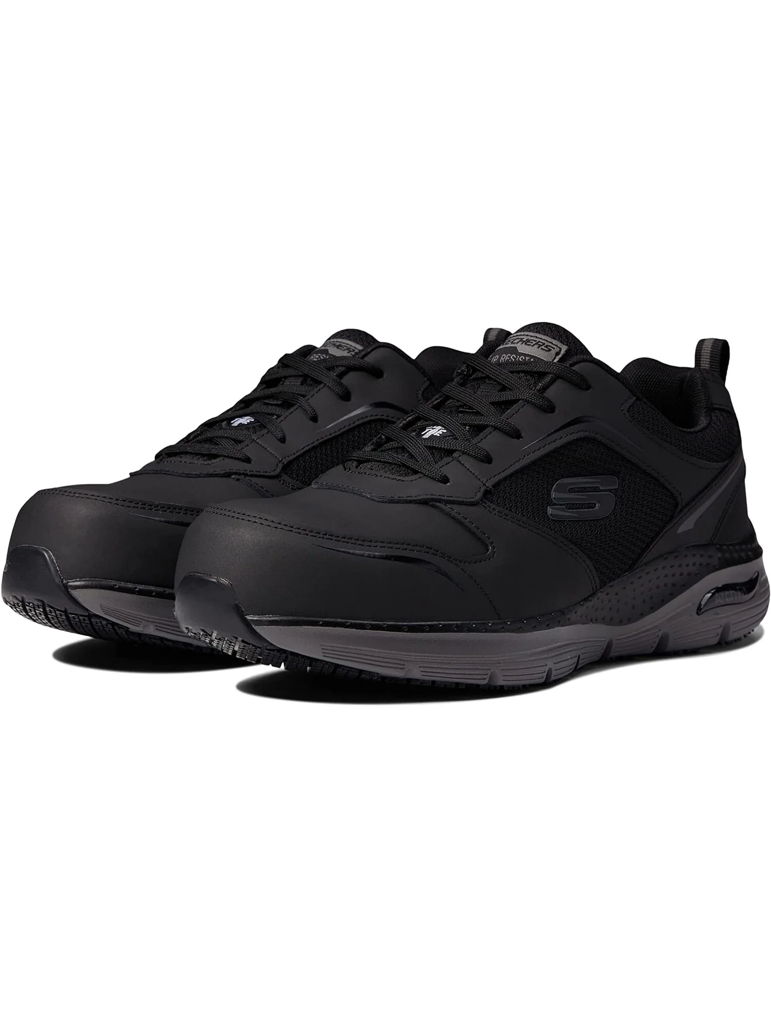 Кроссовки Arch Fit SR Comp Toe SKECHERS Work — изображение 2 из 6, черный