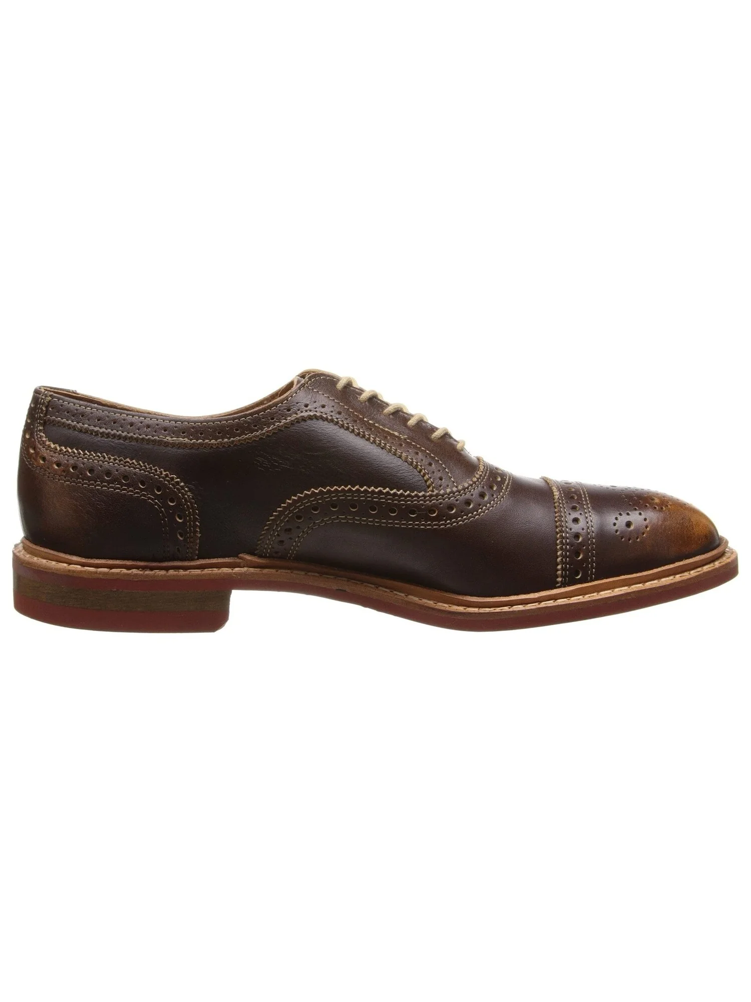 Оксфорды Allen Edmonds Strand mok — коричневый