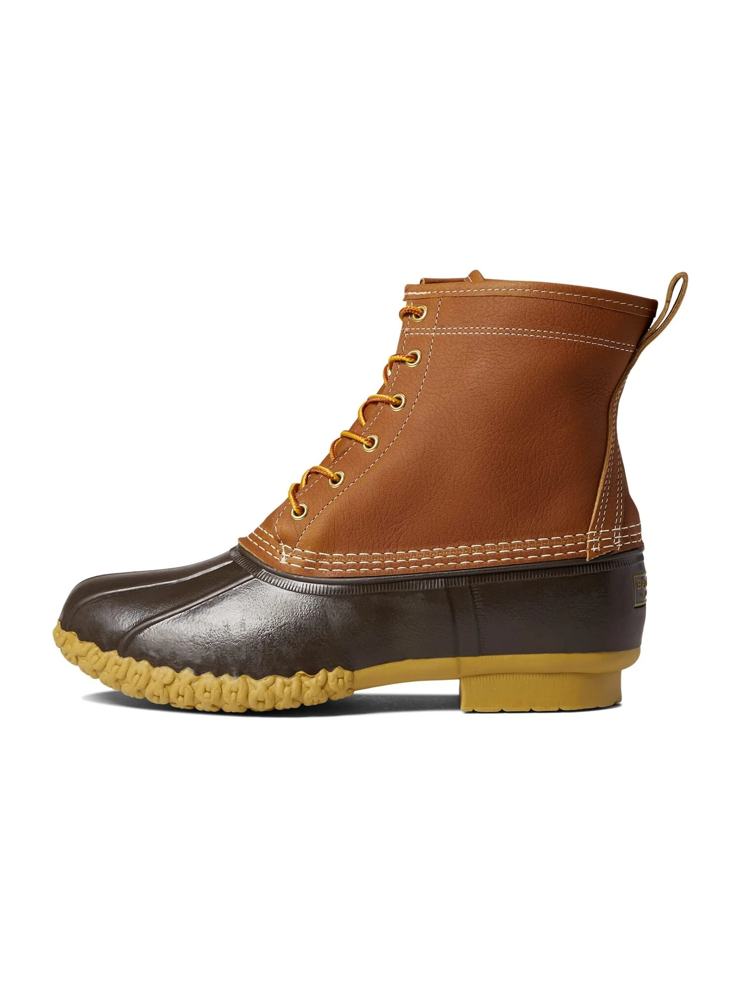 Ботинки Bean Boot 8" Leather Primaloft Flannel Lined L.L.Bean — изображение 4 из 6, загар
