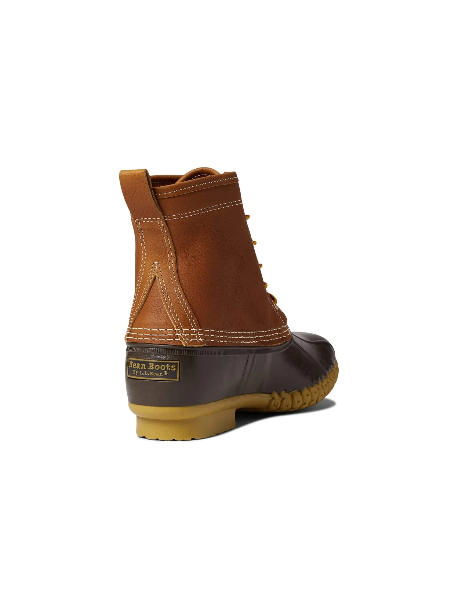 Ботинки Bean Boot 8" Leather Primaloft Flannel Lined L.L.Bean — изображение 5 из 6, загар