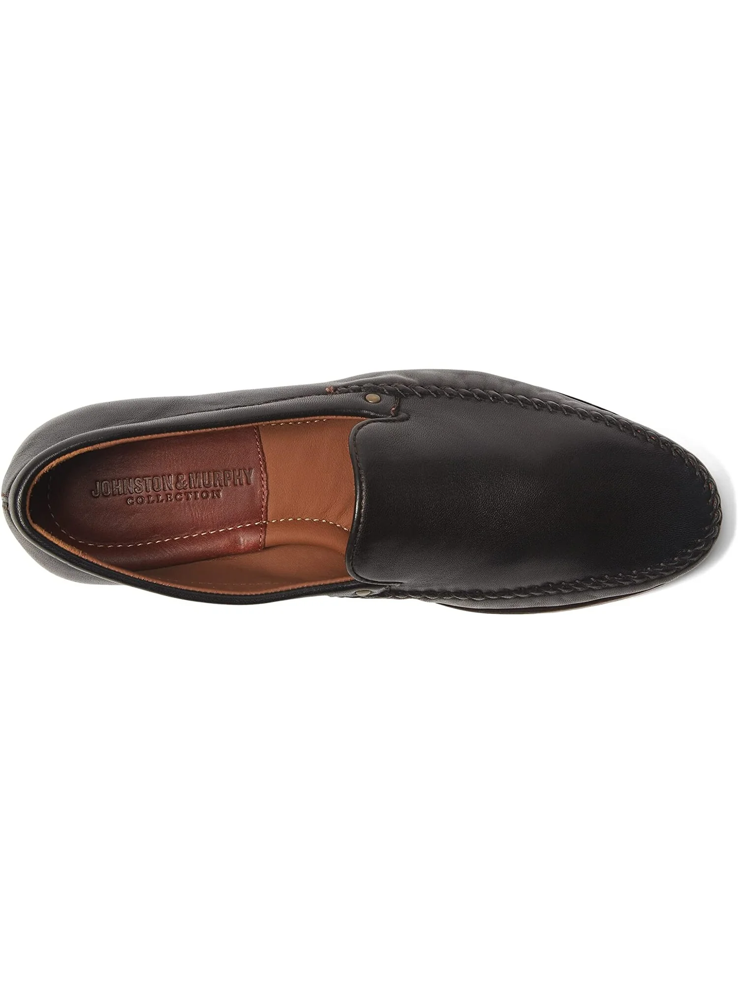 Лоферы Baldwin Whipstitch Venetian Johnston & Murphy Collection — черный