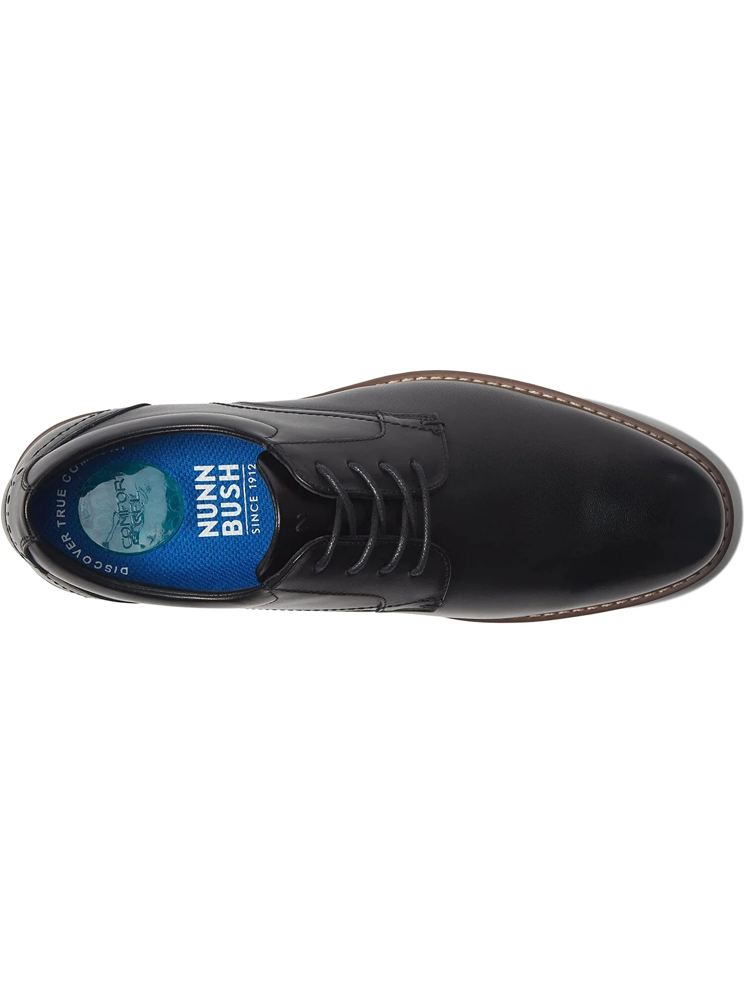 Оксфорды Centro Flex Plain Toe Oxford Nunn Bush — черный