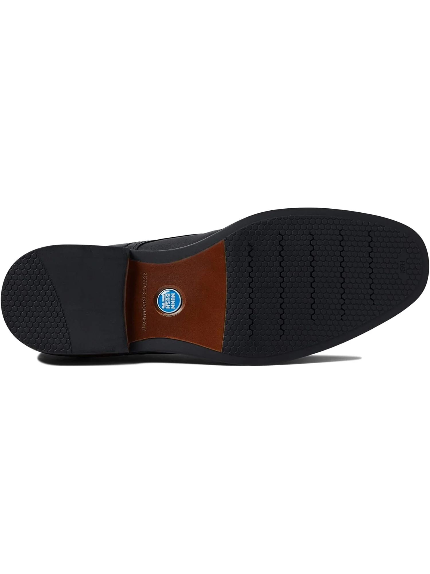 Классические мужские оксфорды Nunn Bush Centro Flex Cap Toe — изображение 3 из 6, черный