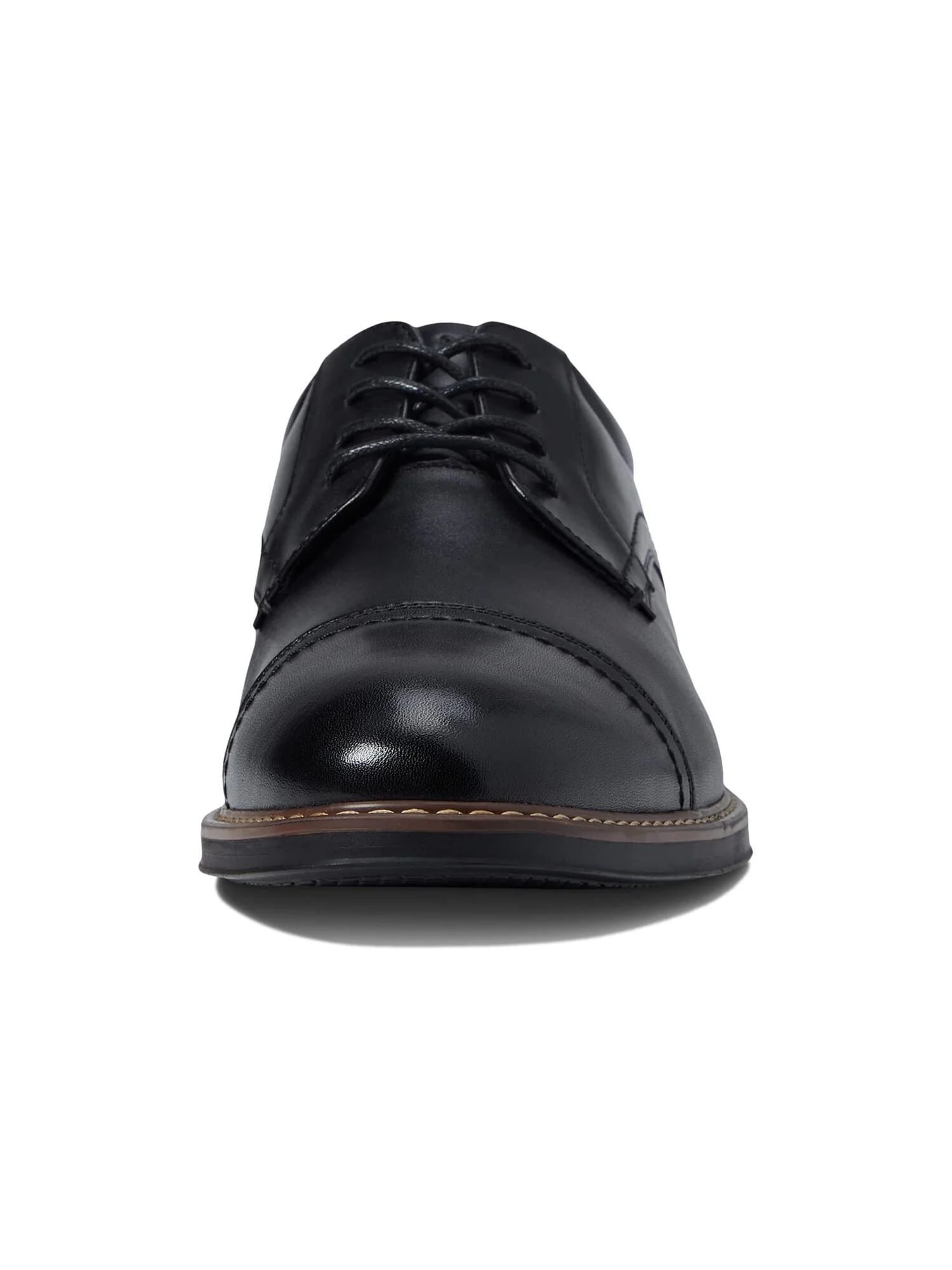 Классические мужские оксфорды Nunn Bush Centro Flex Cap Toe — изображение 6 из 6, черный