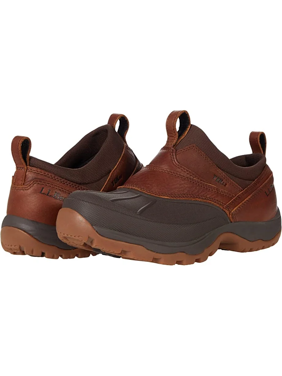 Кроссовки Storm Chaser Slip On 5 Leather L.L.Bean, древесина из дуба — коричневый